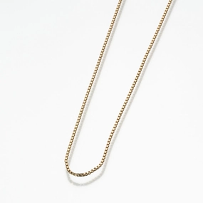 24 Inch Gold Filled Box Necklace Chain