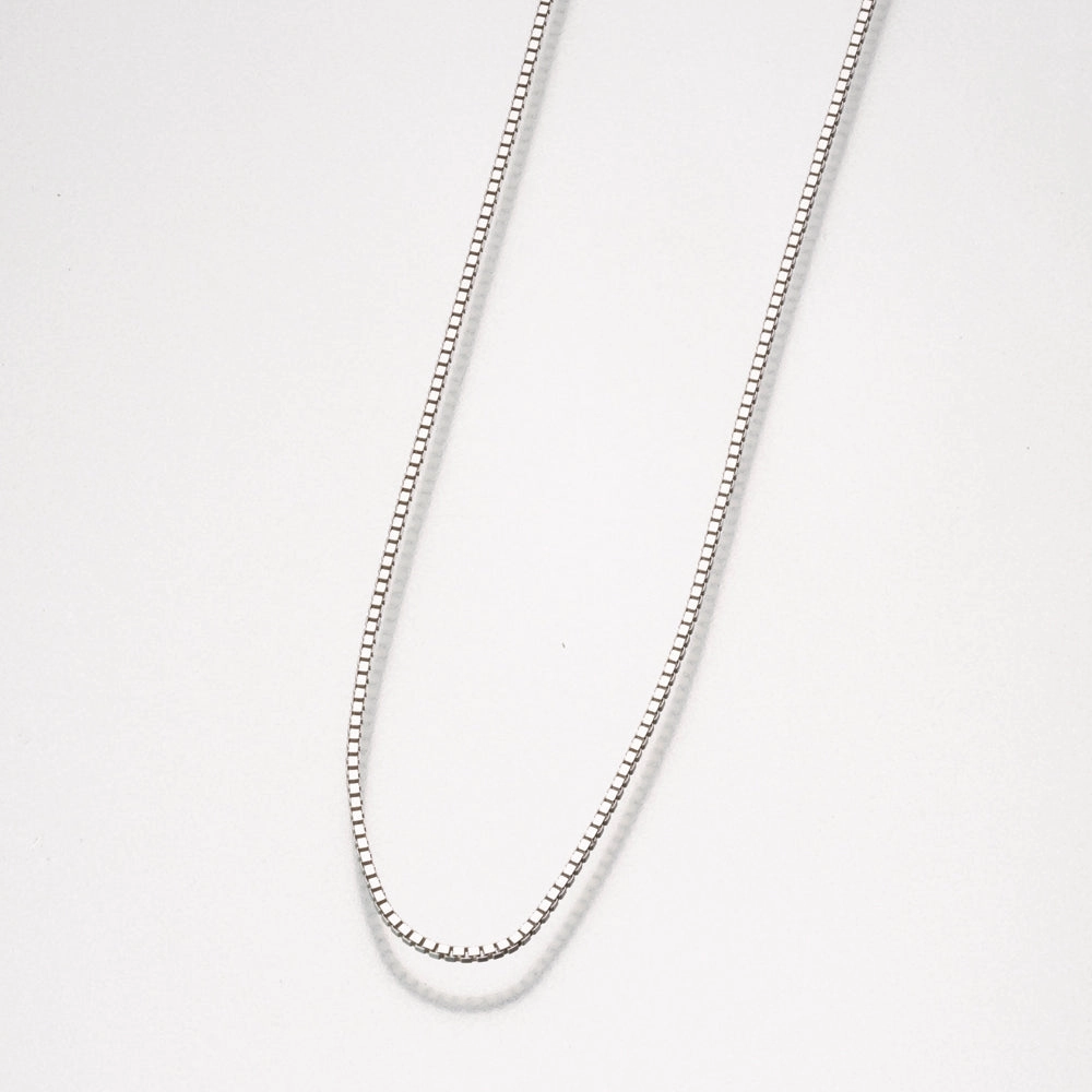 24 Inch Sterling Silver  Box Necklace Chain