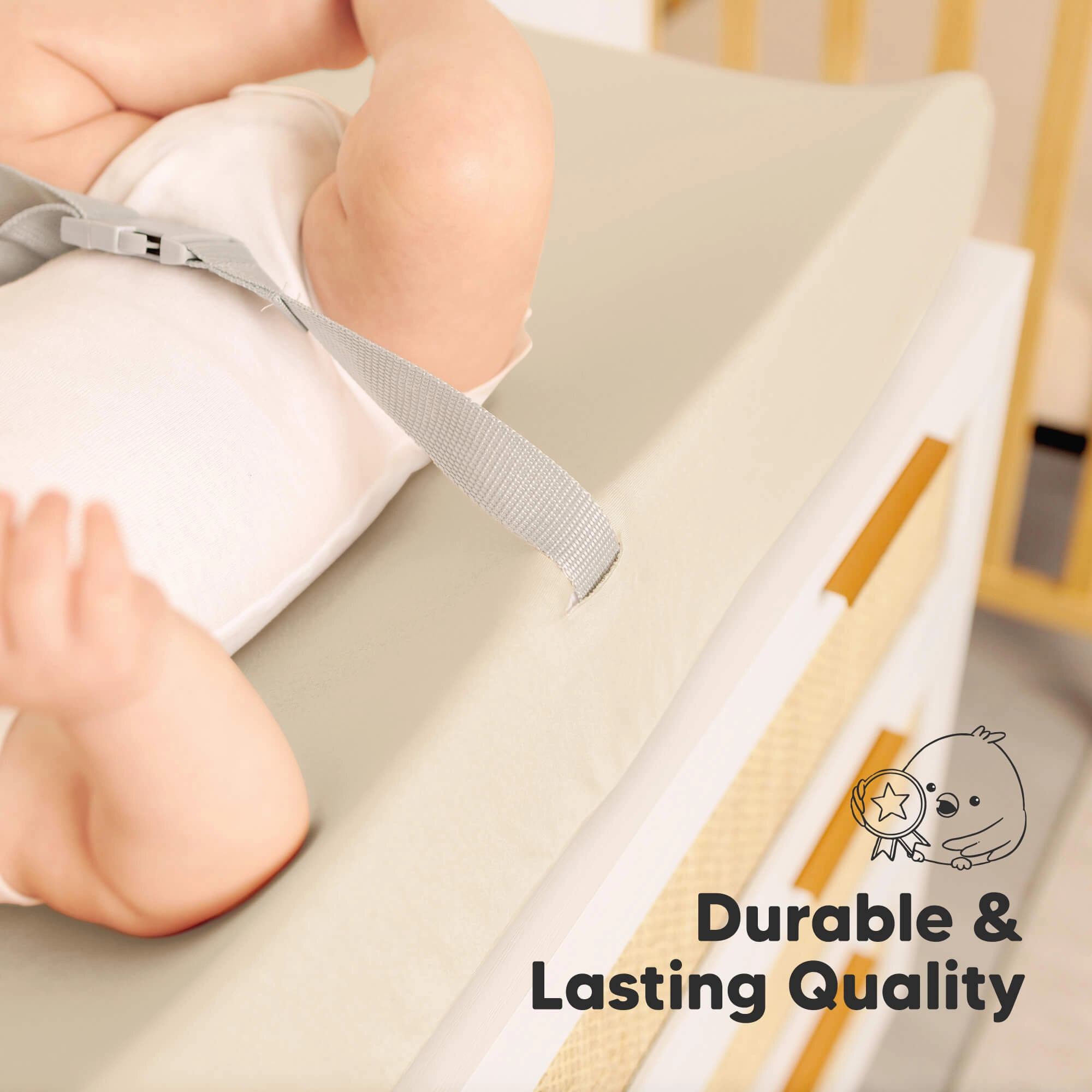 2-Pack Isla Changing Pad Covers (Cameo)