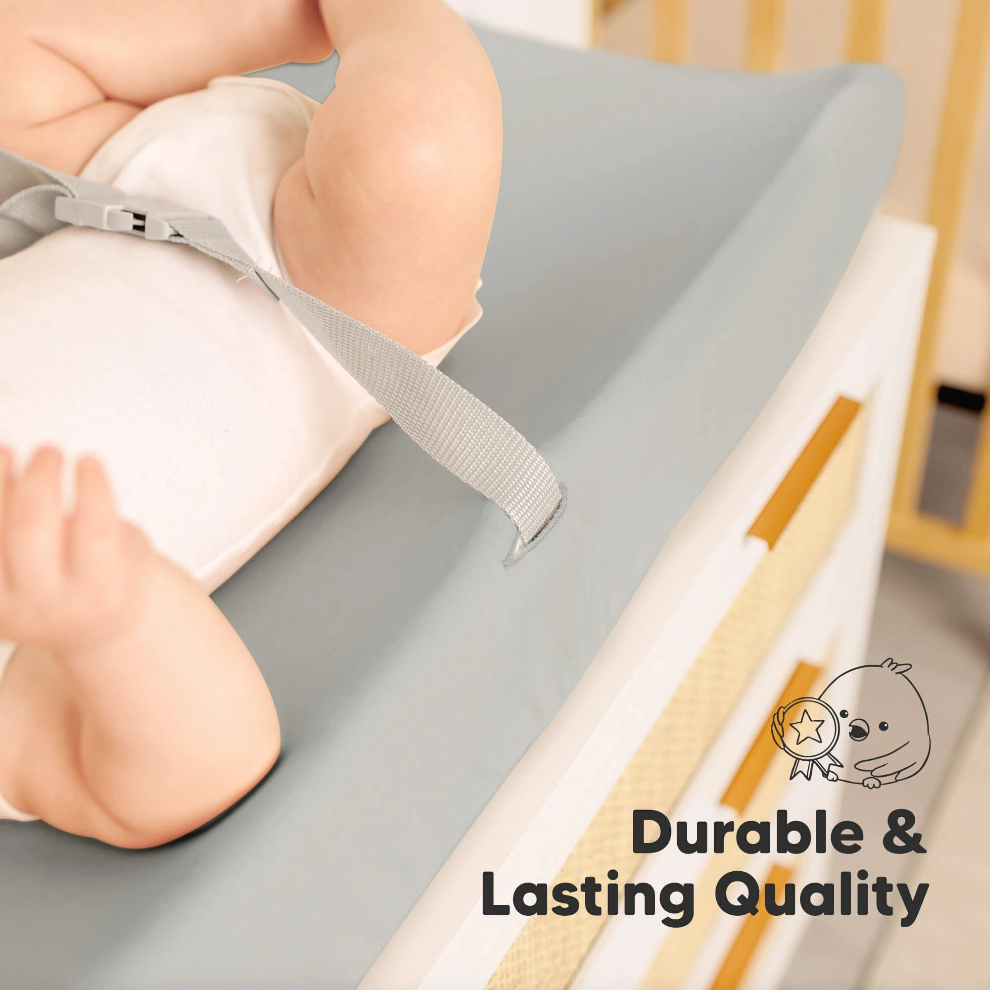 2-Pack Isla Changing Pad Covers (Steel)