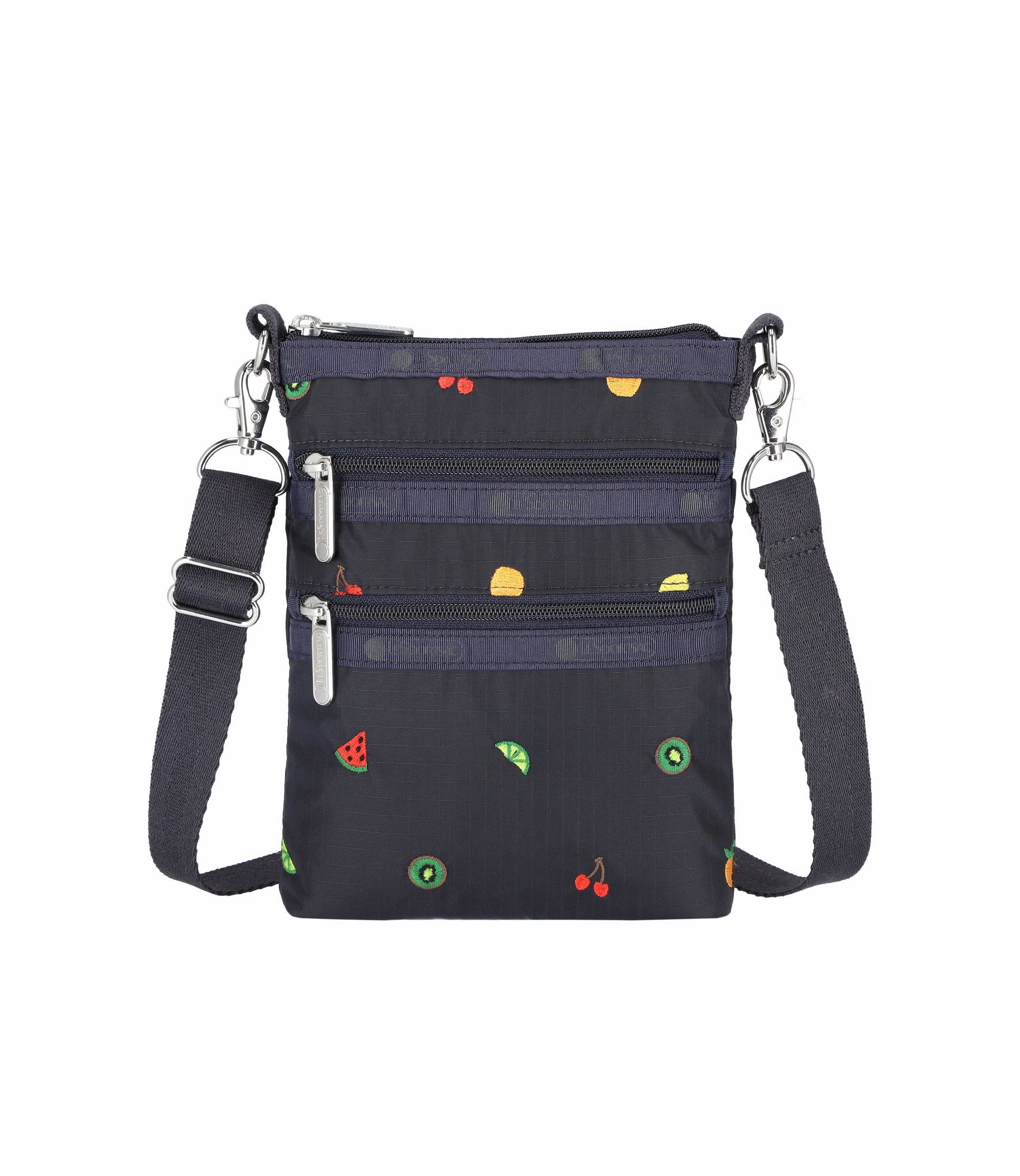 3-Zip Crossbody