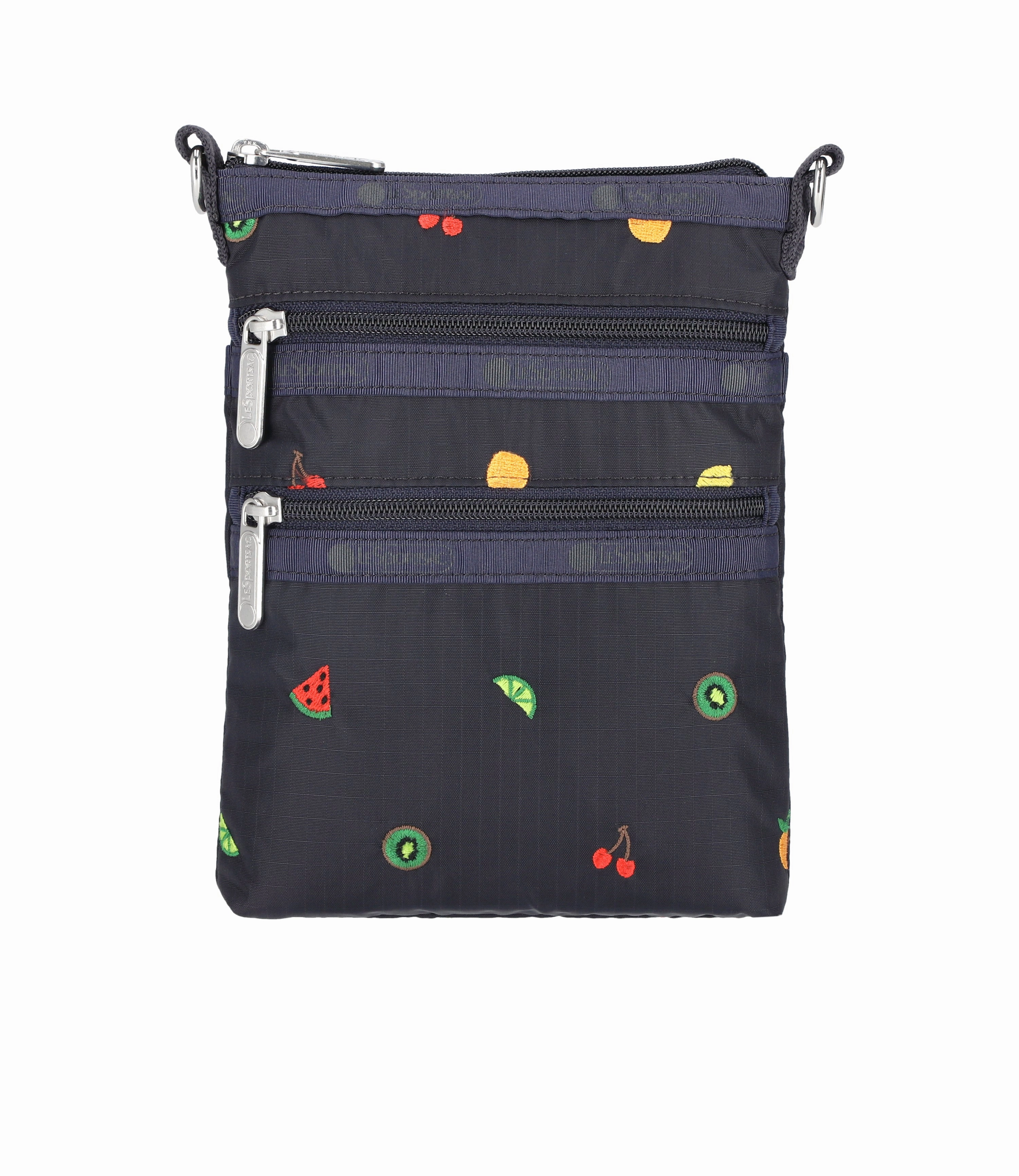3-Zip Crossbody