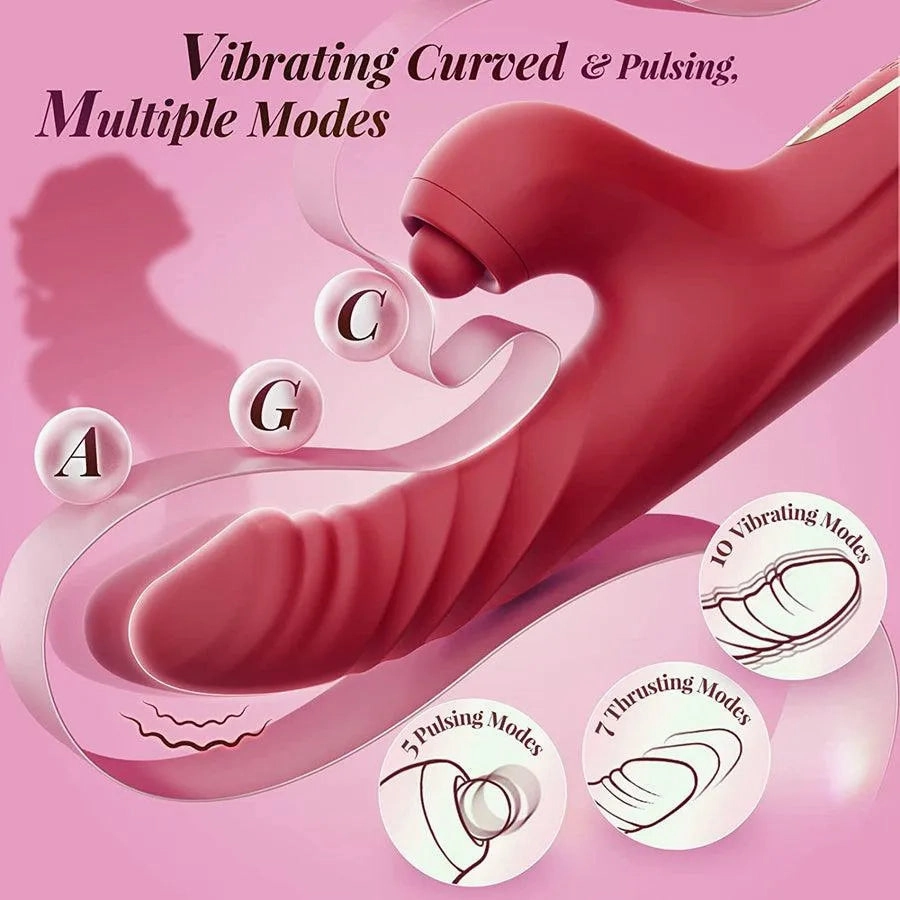 4-in-1 Rabbit Vibrator for Women