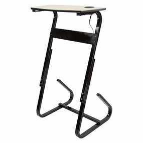 9790T TD1 Trainer Desk  Wood/Black