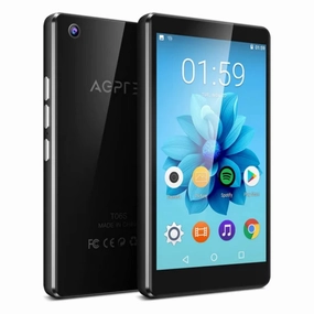 AGPtek T06S MP4 Player with Touch Screen, WIFI Bluetooth MP3 Player with 5MP Camera FM Radio Black