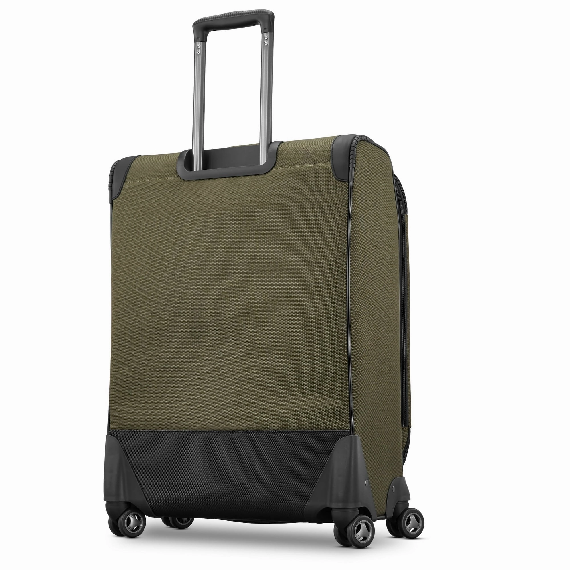 American Tourister 144915-1635 Cargo Max 25" Softside Medium Checked Spinner Luggage Single Piece - Olive