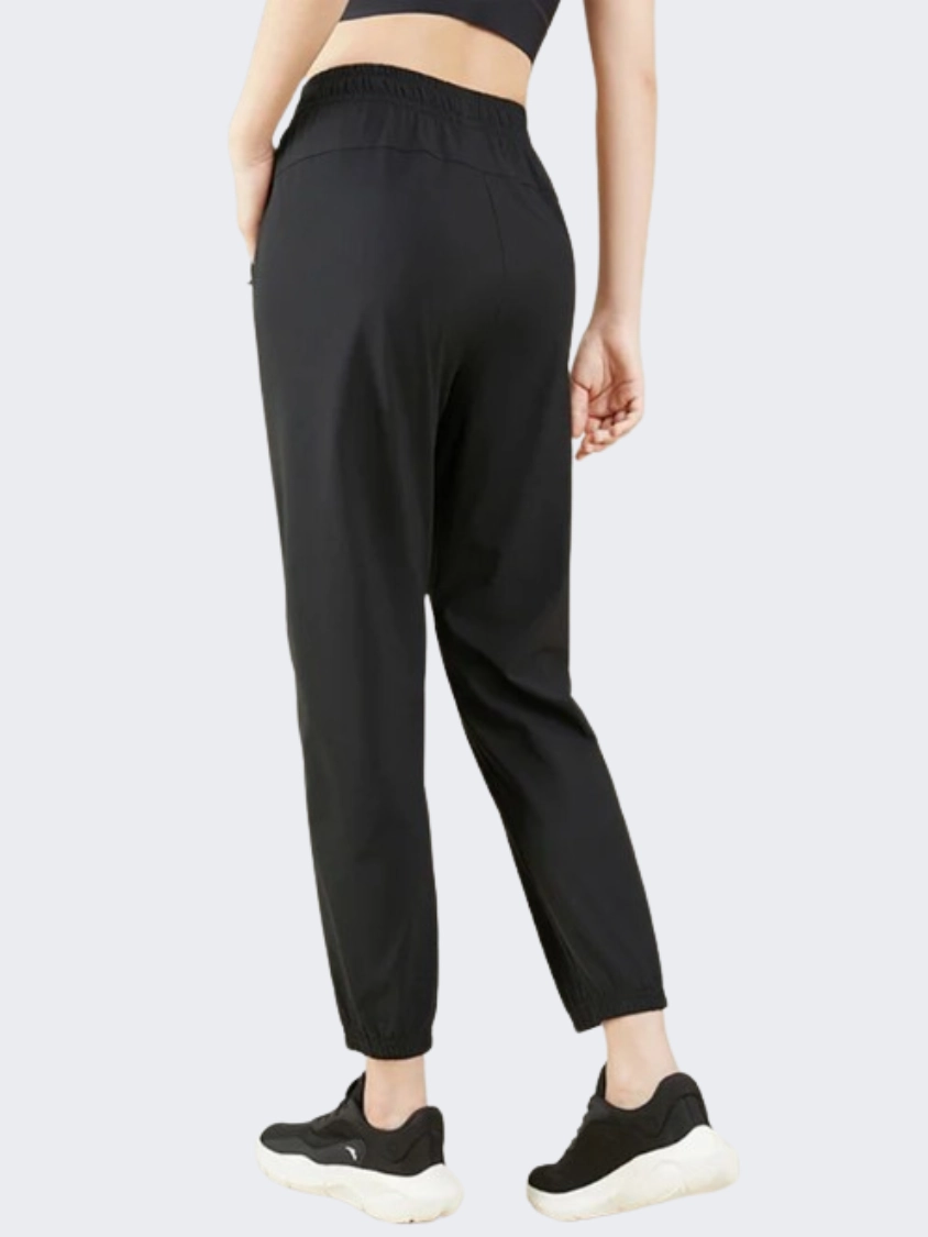 Anta  Women Running Pant Black