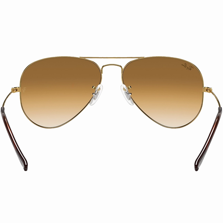 Aviator Polished Gold/Gradient Brown