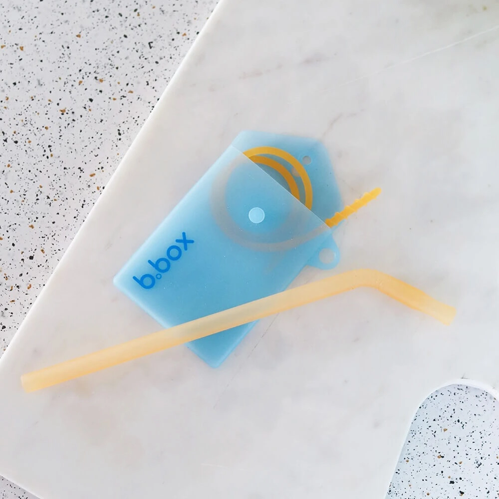 B.Box Silicone Straw Travel Pack