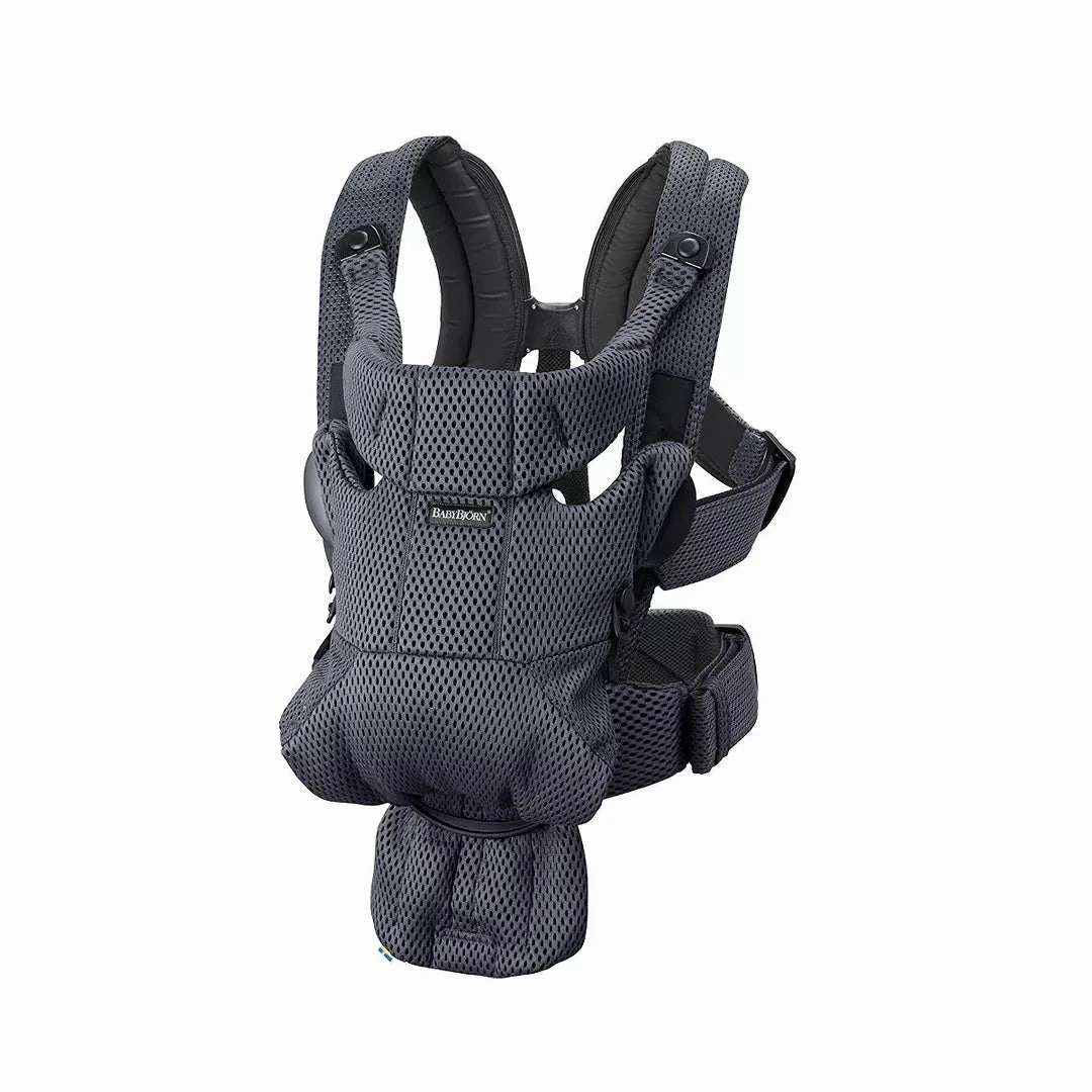 Baby Carrier Free in 3D Mesh - Anthracite