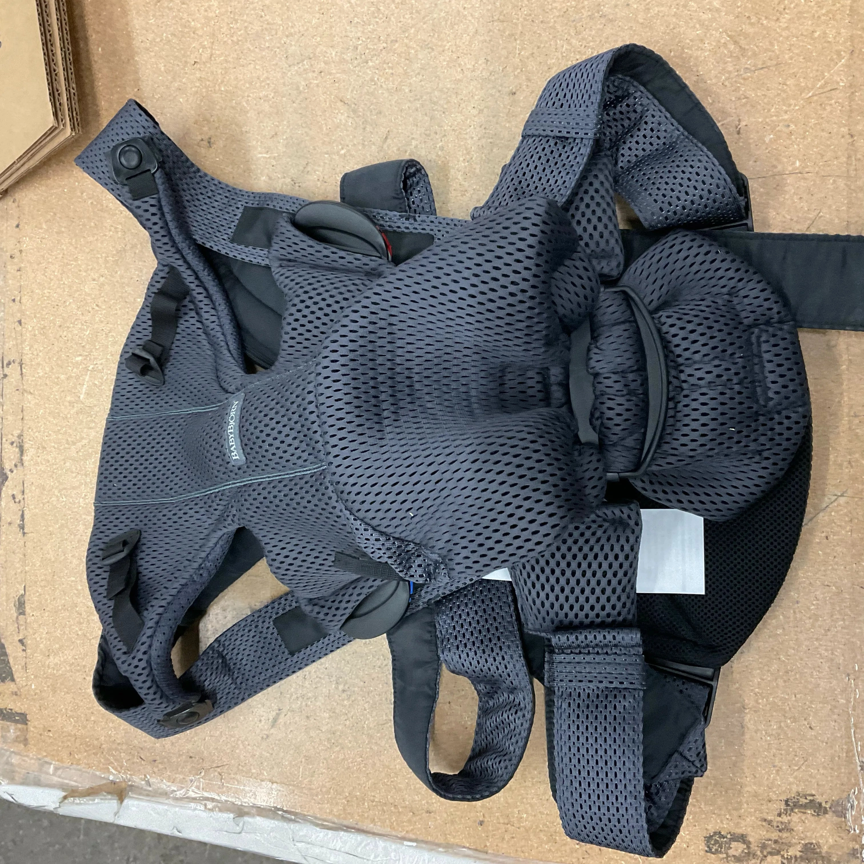 Baby Carrier Free in 3D Mesh - Anthracite (See Description)