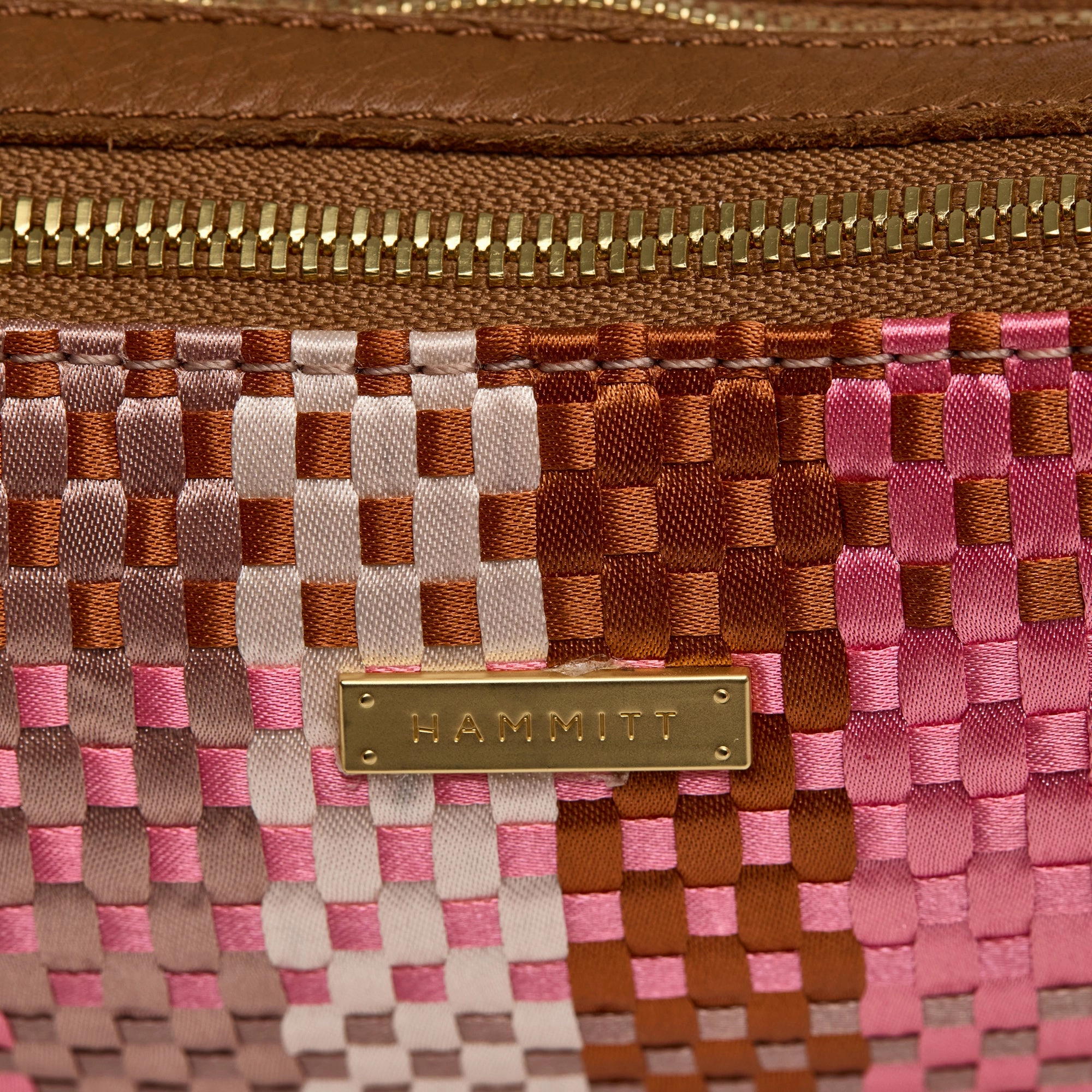 Becker | Ribbon Weave/Brushed Gold | Sml
