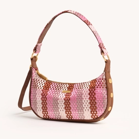Becker | Ribbon Weave/Brushed Gold | Sml