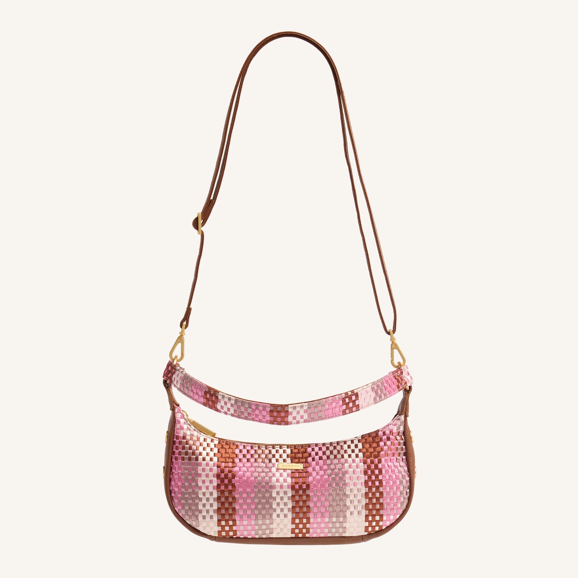 Becker | Ribbon Weave/Brushed Gold | Sml