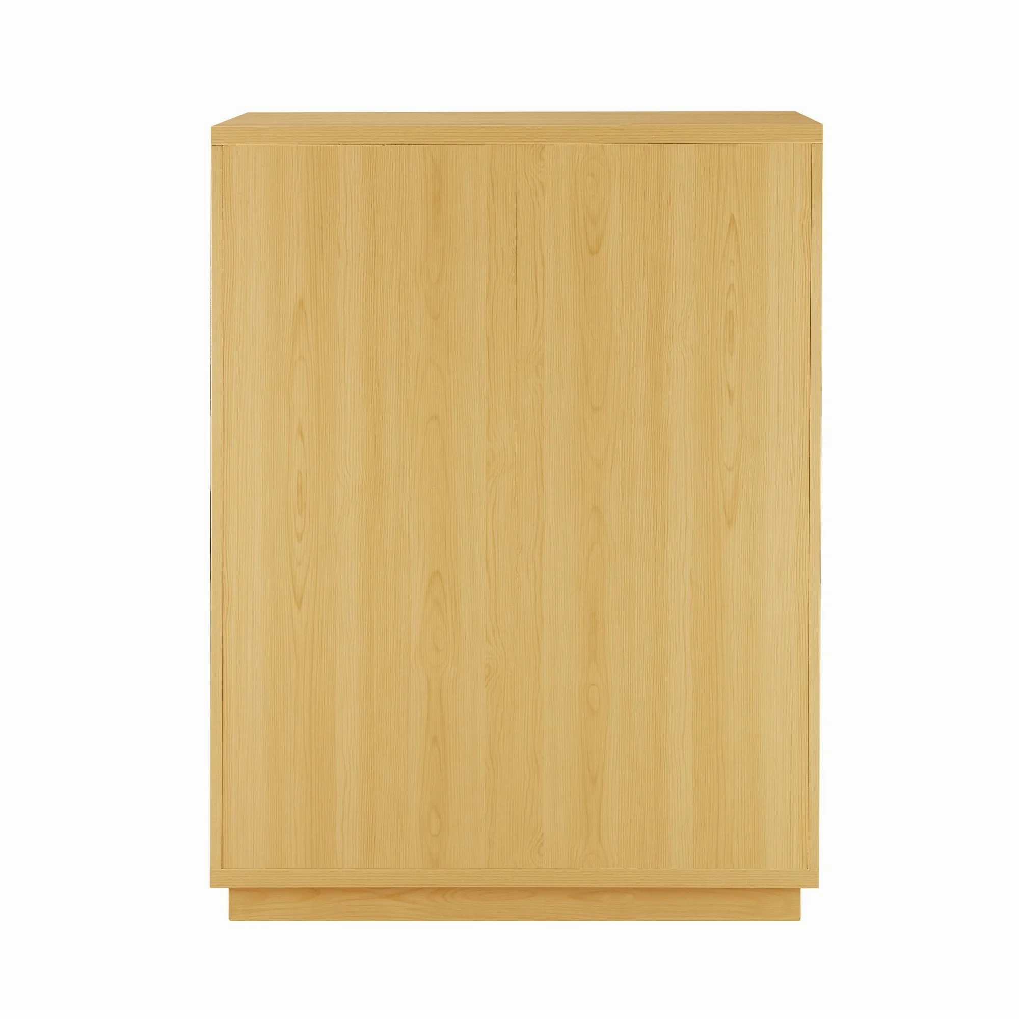 Better Homes & Gardens BHS336249972025 Lillian Fluted 4 Drawer Dresser, Natural Pine