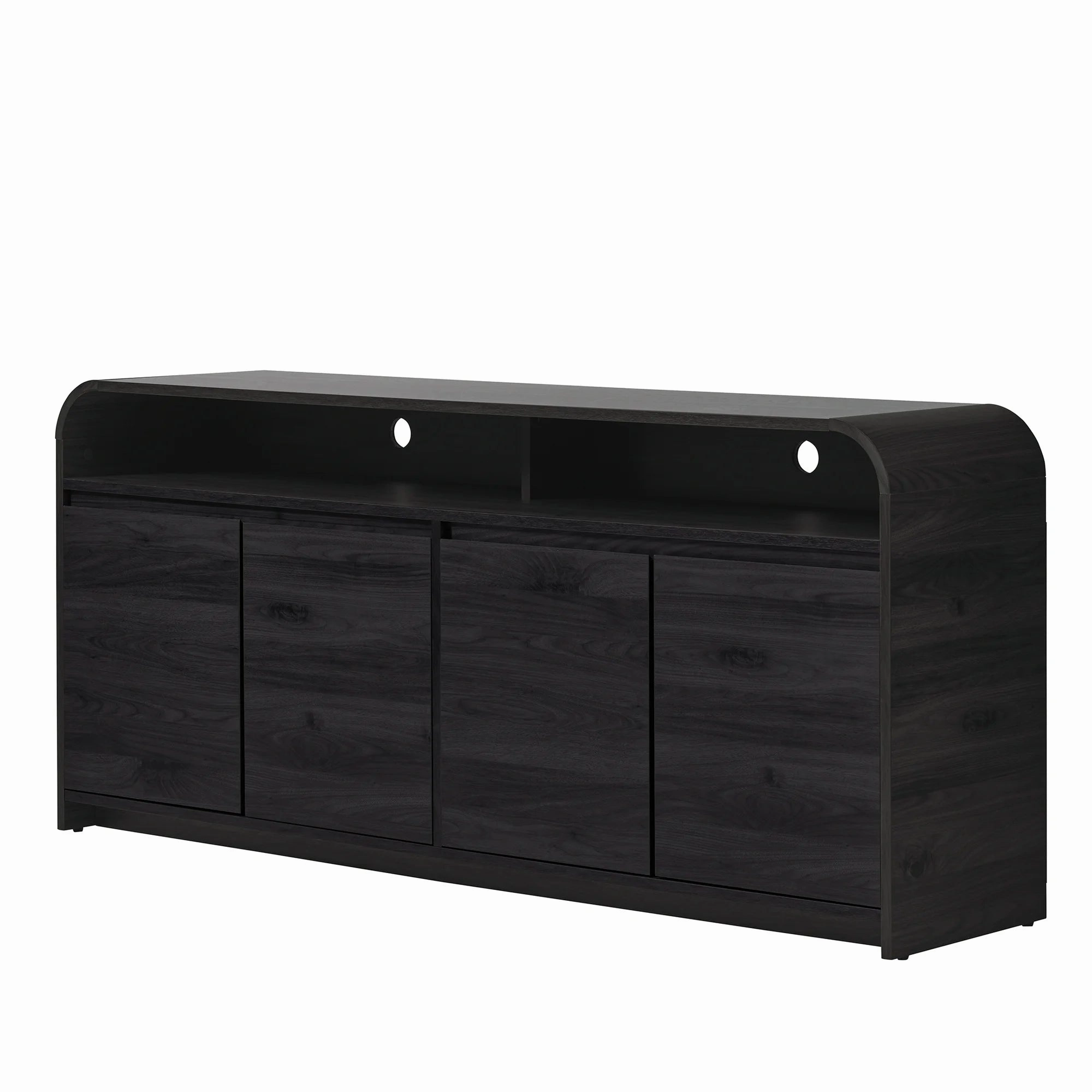 Better Homes & Gardens BHS436249972024 Juliet Curved TV Stand for TVs up to 75", Black