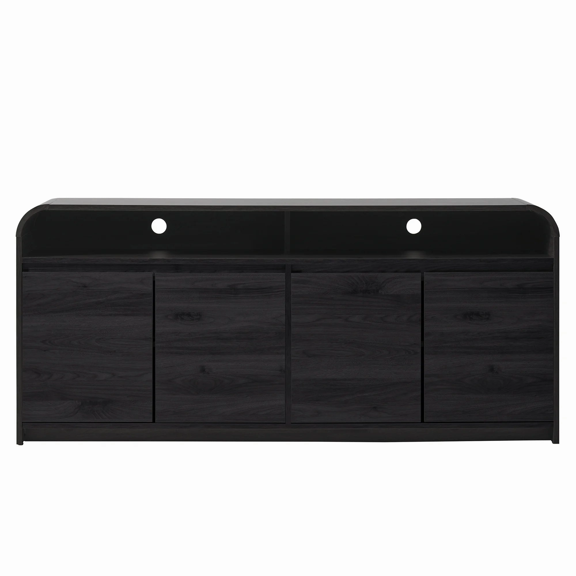 Better Homes & Gardens BHS436249972024 Juliet Curved TV Stand for TVs up to 75", Black