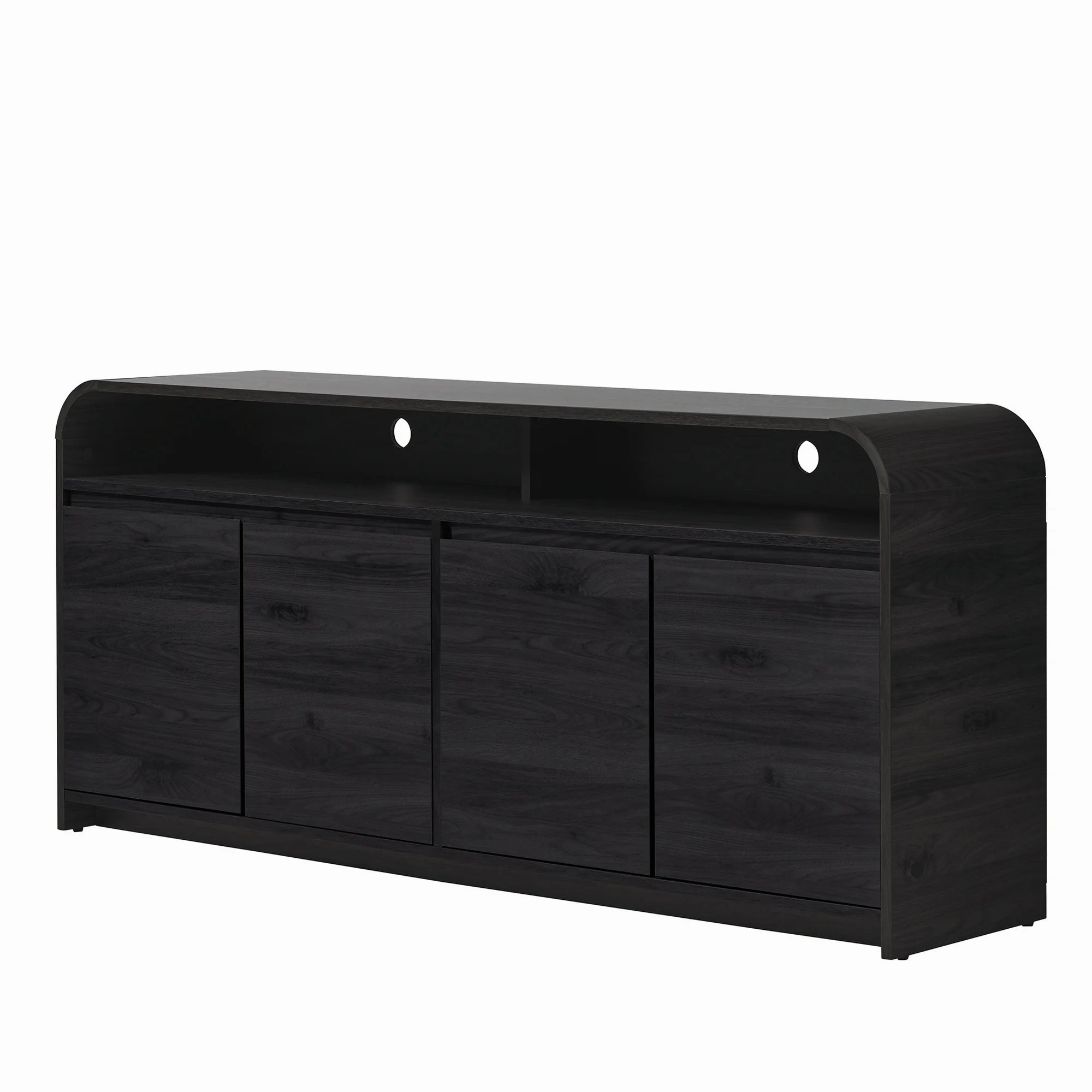 Better Homes & Gardens BHS436249972024 Juliet Curved TV Stand for TVs up to 75", Black