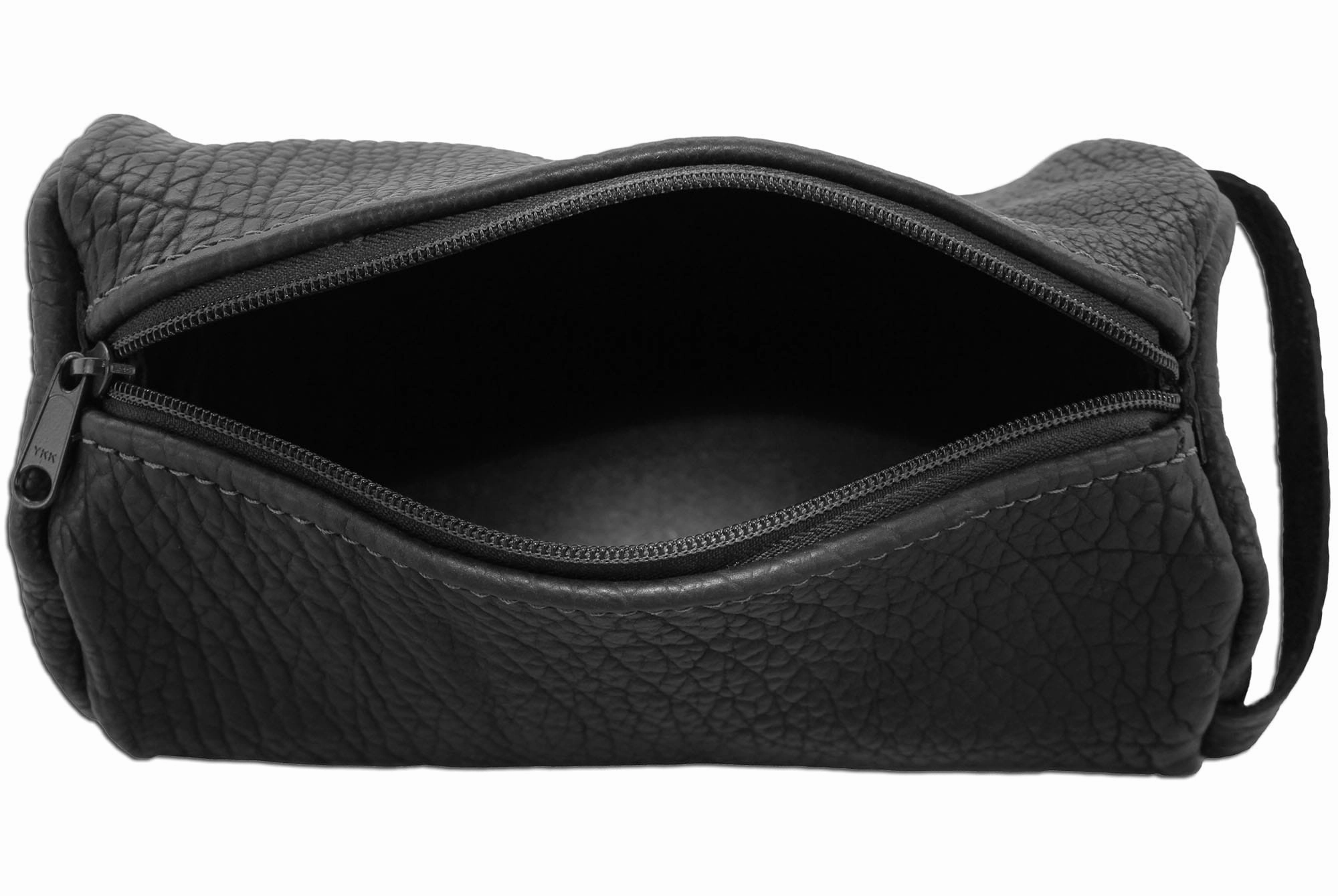 Black American Bison Travel Toiletry Zippered Bag
