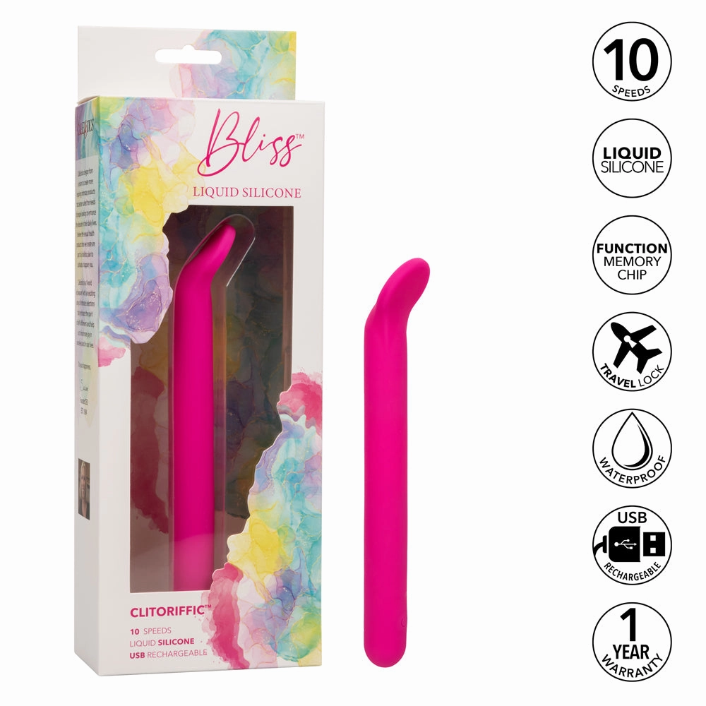 Bliss Liquid Silicone Clitoriffic Clitoral Vibrator