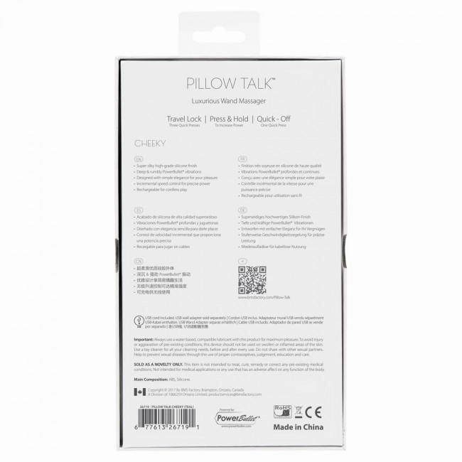 BMS - Pillow Talk Cheeky Luxurious Wand Massager