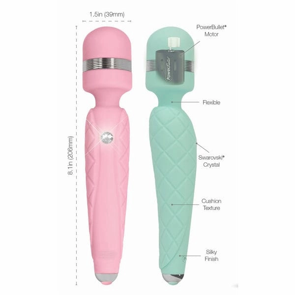BMS - Pillow Talk Cheeky Luxurious Wand Massager