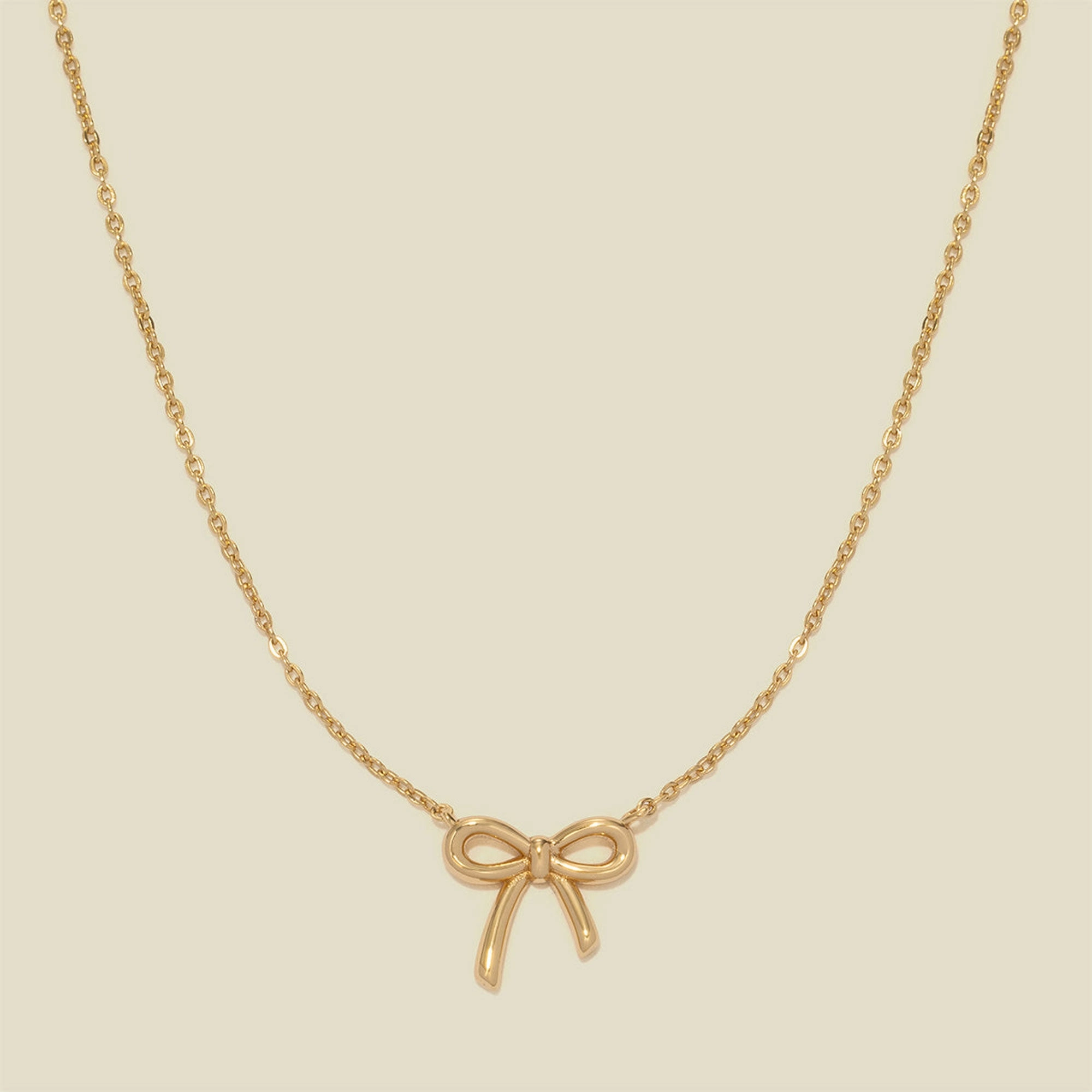Bow Necklace