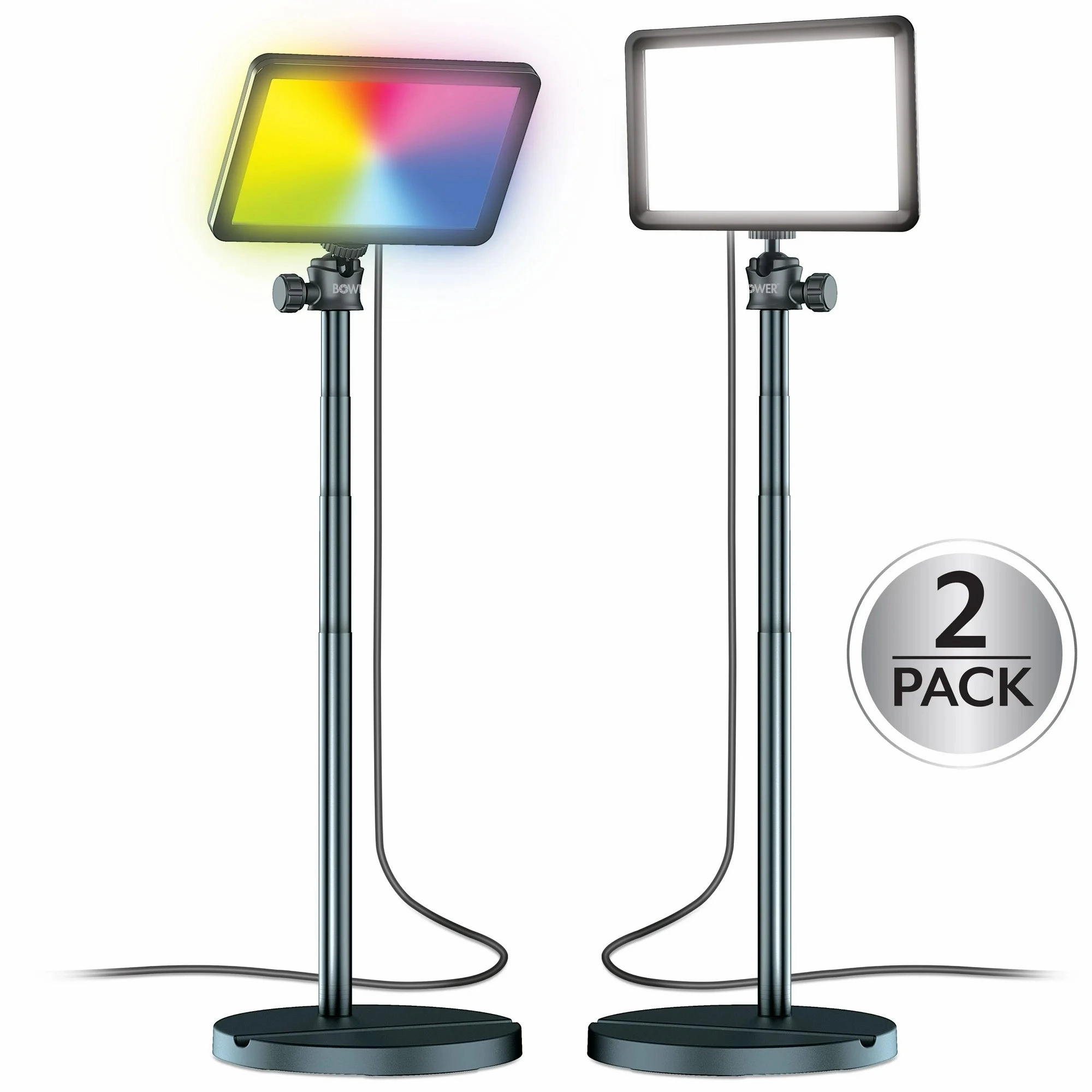 Bower LEDPAN 8" Creator LED Light Kit - 10w 2 Pack