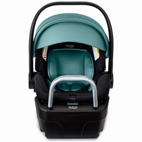 Britax E1C993X Willow S Infant Car Seat with Alpine Base, Rear Facing, ClickTight Technology, Jade Onyx