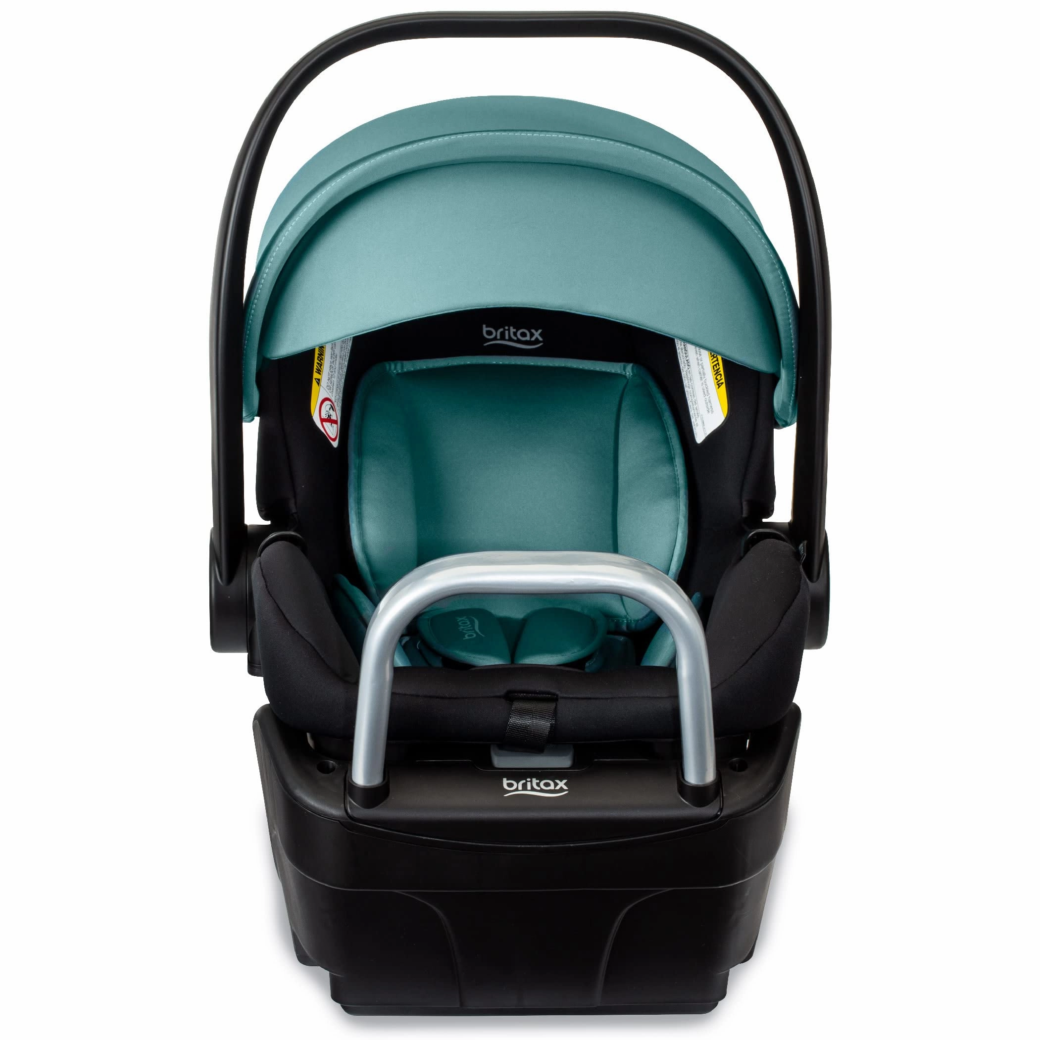 Britax E1C993X Willow S Infant Car Seat with Alpine Base, Rear Facing, ClickTight Technology, Jade Onyx