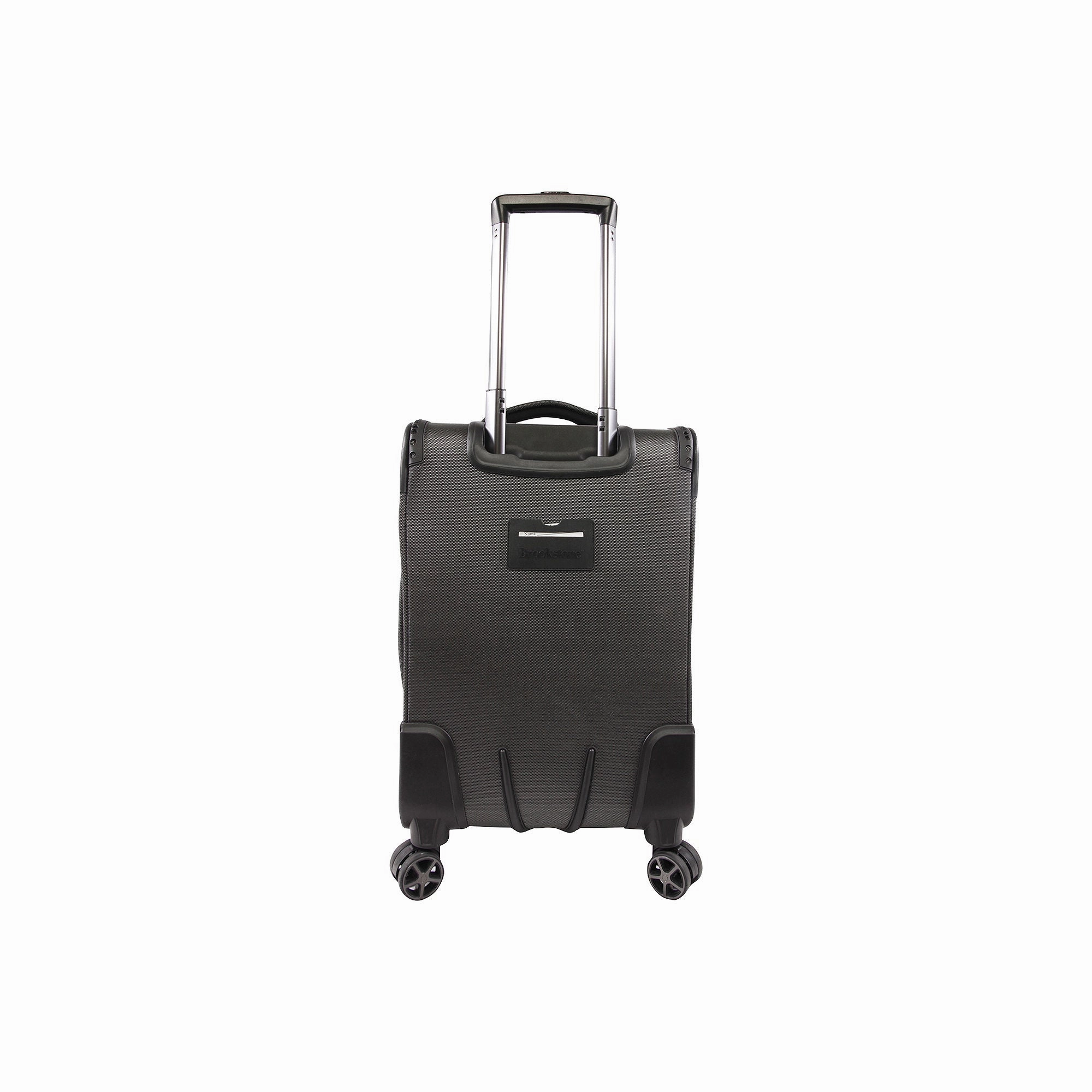Brookstone Elswood 21" Softside Spinner Luggage NOT APPLICABLE - Dark Charcoal DK CHARCOAL ONE SIZE