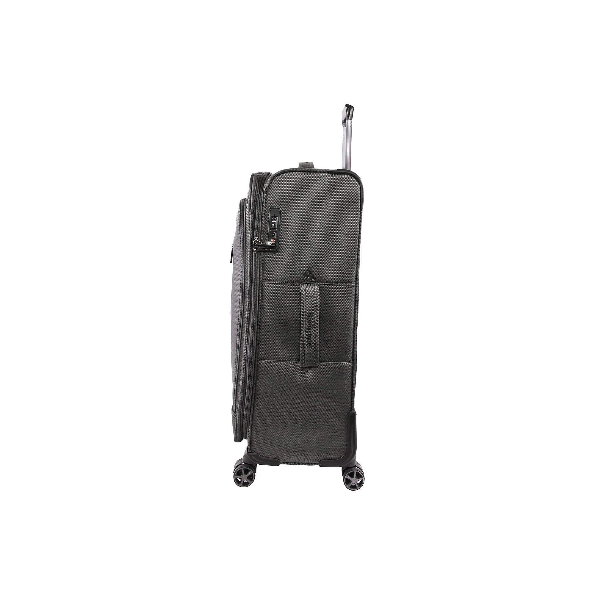Brookstone Elswood 29" Softside Spinner Luggage NOT APPLICABLE - Dark Charcoal DK CHARCOAL ONE SIZE