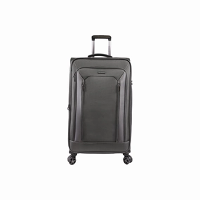 Brookstone Elswood 29" Softside Spinner Luggage NOT APPLICABLE - Dark Charcoal DK CHARCOAL ONE SIZE