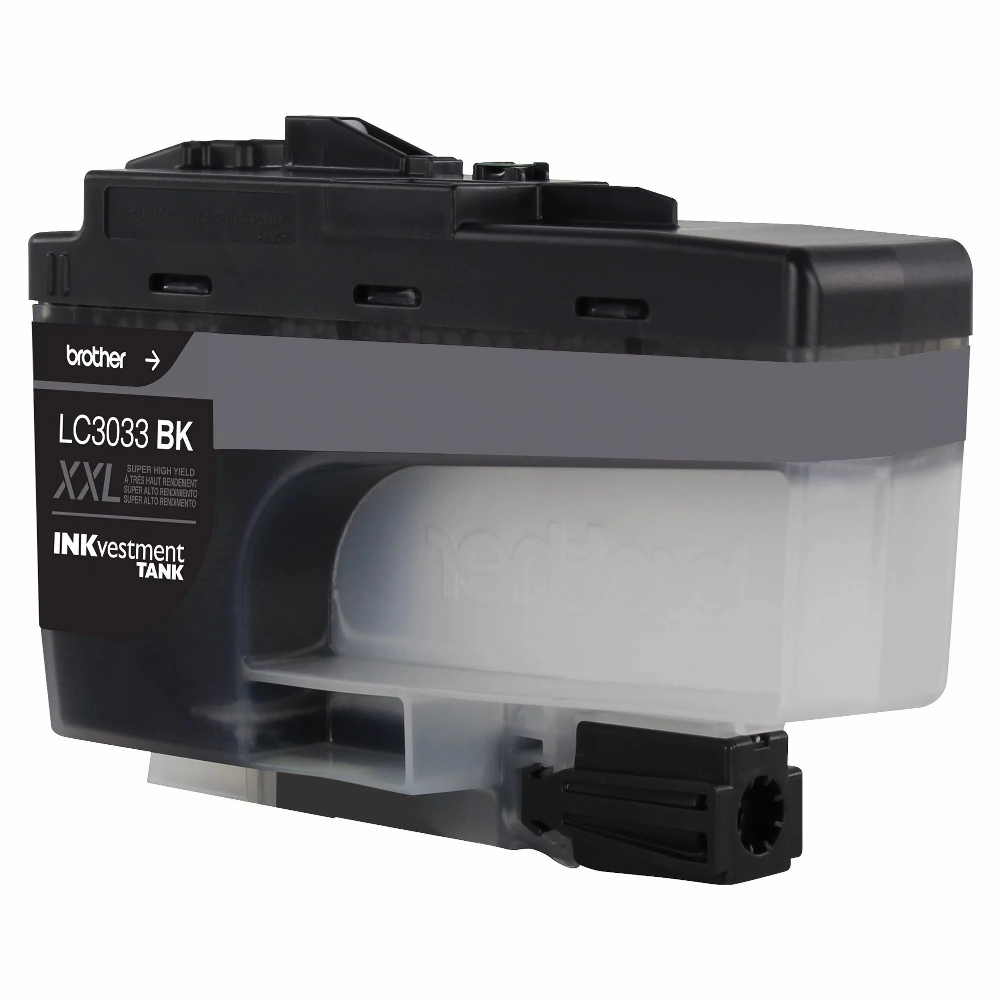 Brother LC3033BK Genuine Super High-yield Black INKvestment Tank Printer Ink Cartridge
