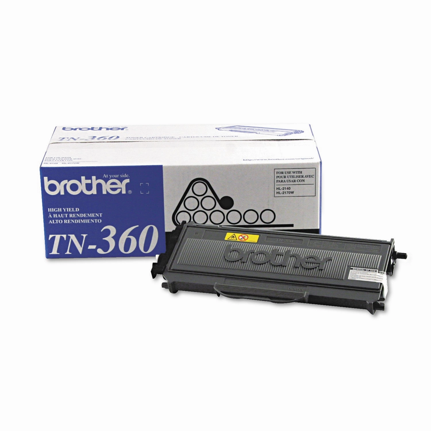 Brother TN360 High Yield Mono Laser Toner Cartridge