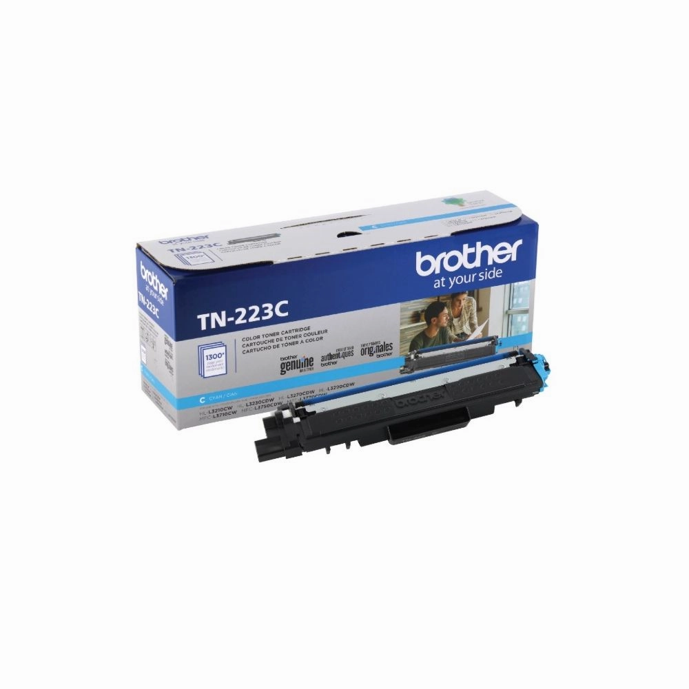 Brother TN-223C Genuine Standard Yield Cyan Toner Cartridge