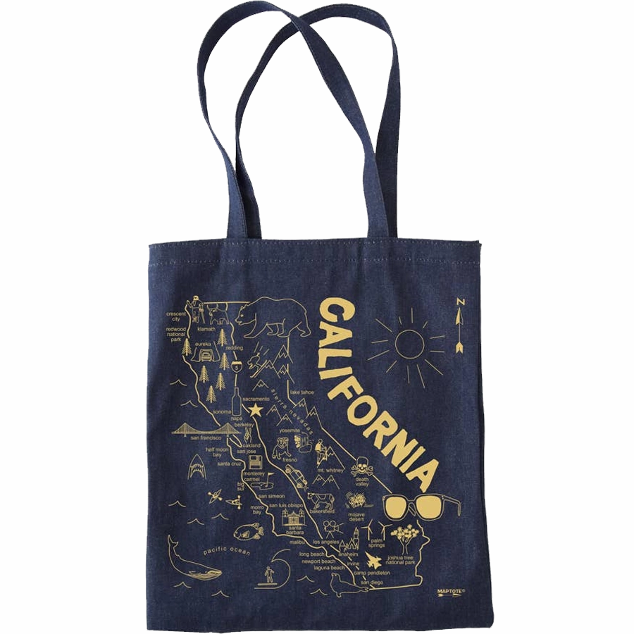 California Denim Tote