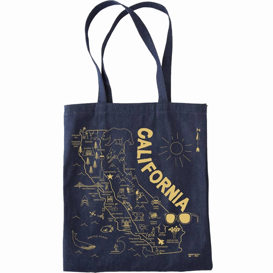 California Denim Tote