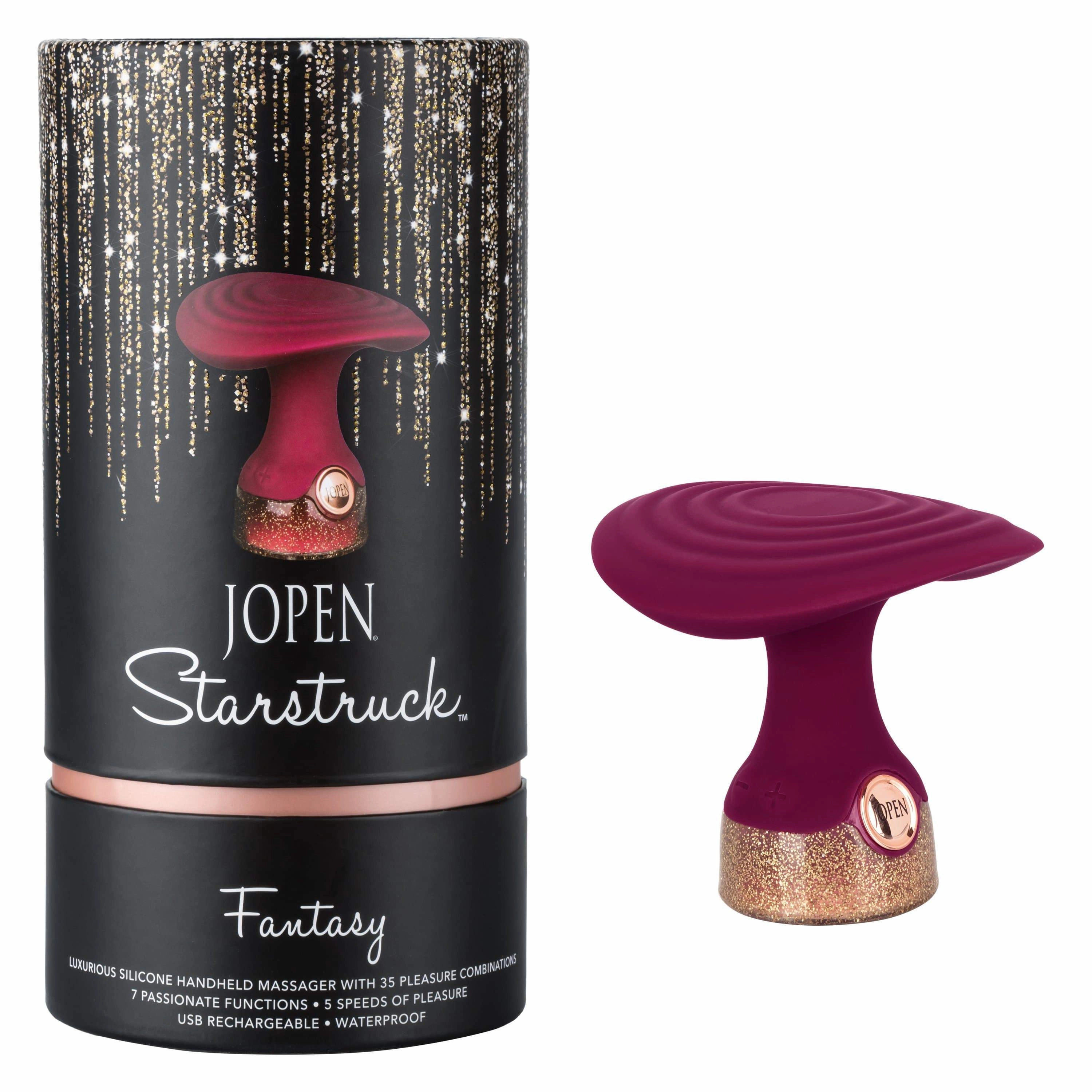California Exotics - Jopen Starstruck Fantasy Luxurious Silicone Handheld Massager (Red)