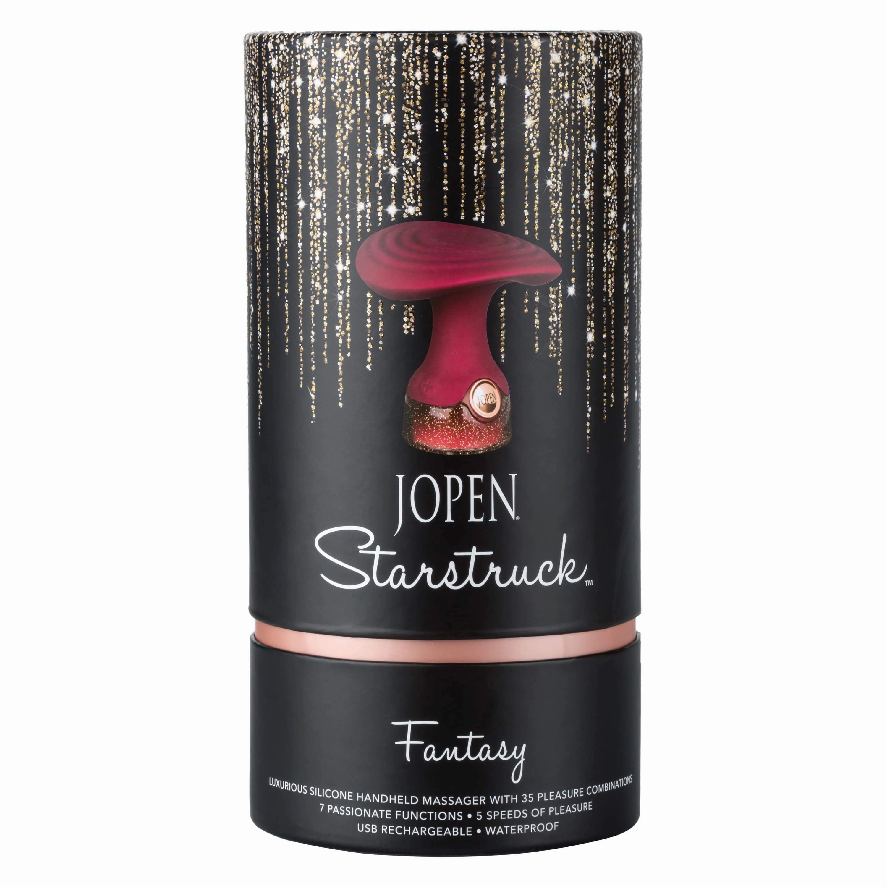 California Exotics - Jopen Starstruck Fantasy Luxurious Silicone Handheld Massager (Red)
