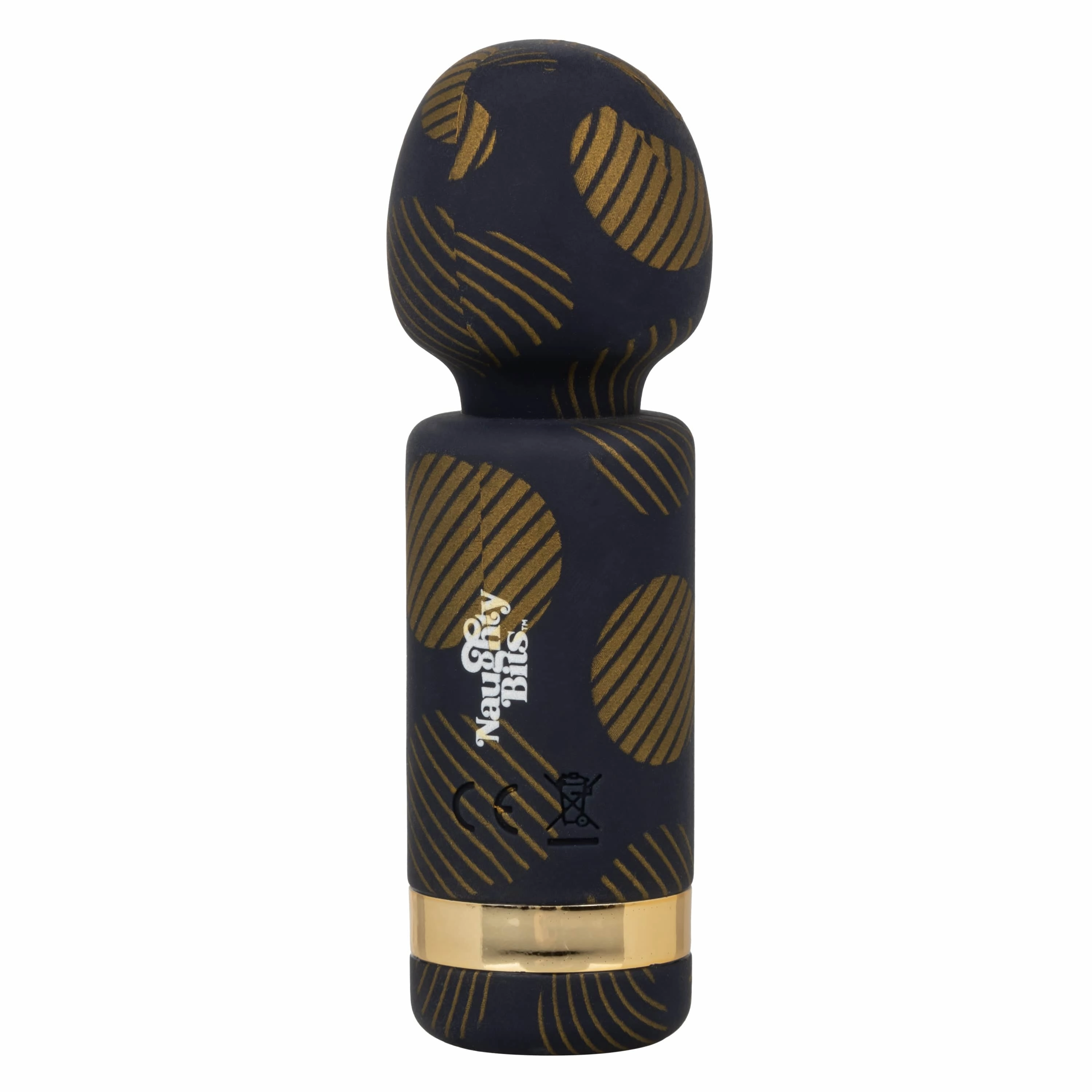 California Exotics - Naughty Bits Lit Clit Teenie Weenie Mini Wand Massager (Black)
