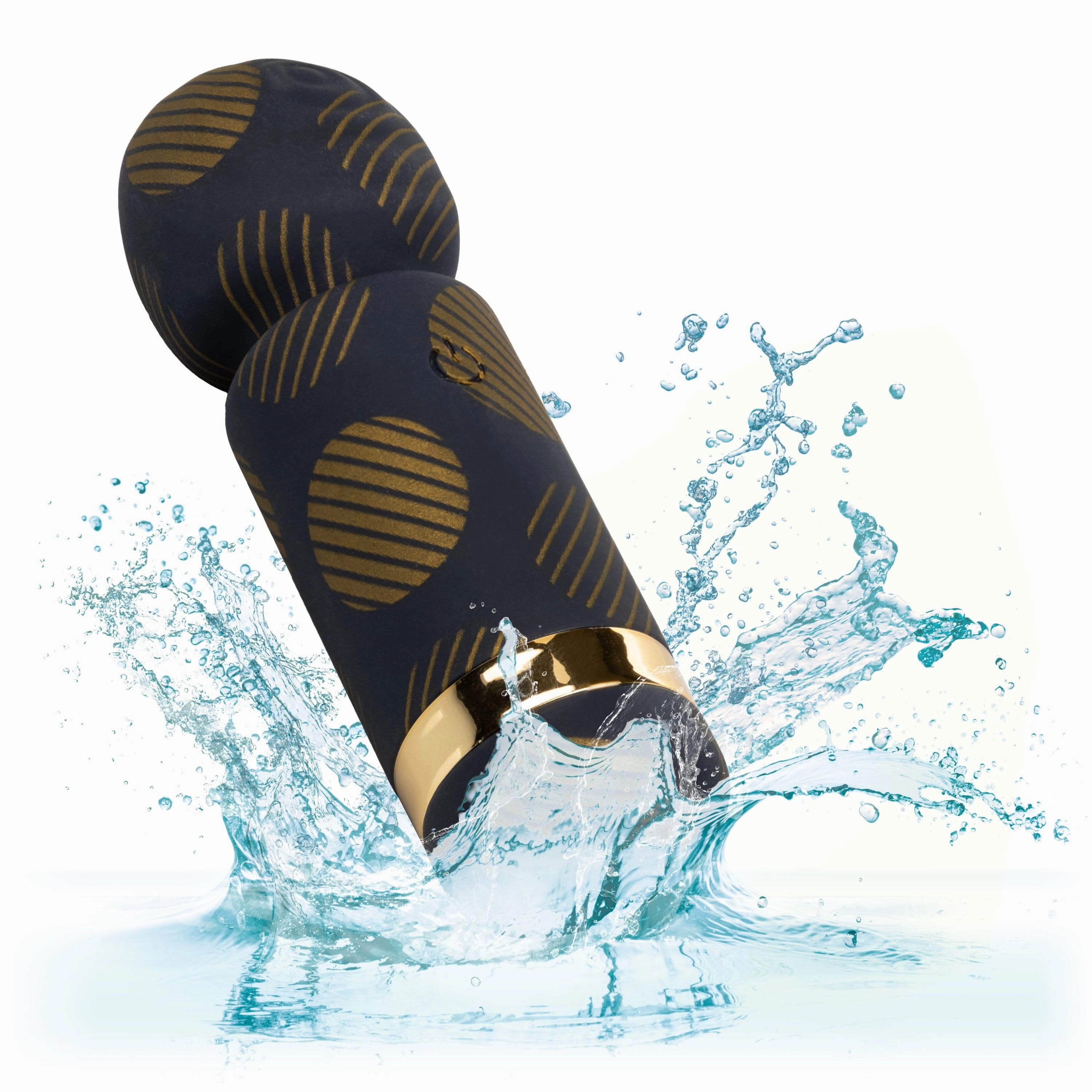 California Exotics - Naughty Bits Lit Clit Teenie Weenie Mini Wand Massager (Black)