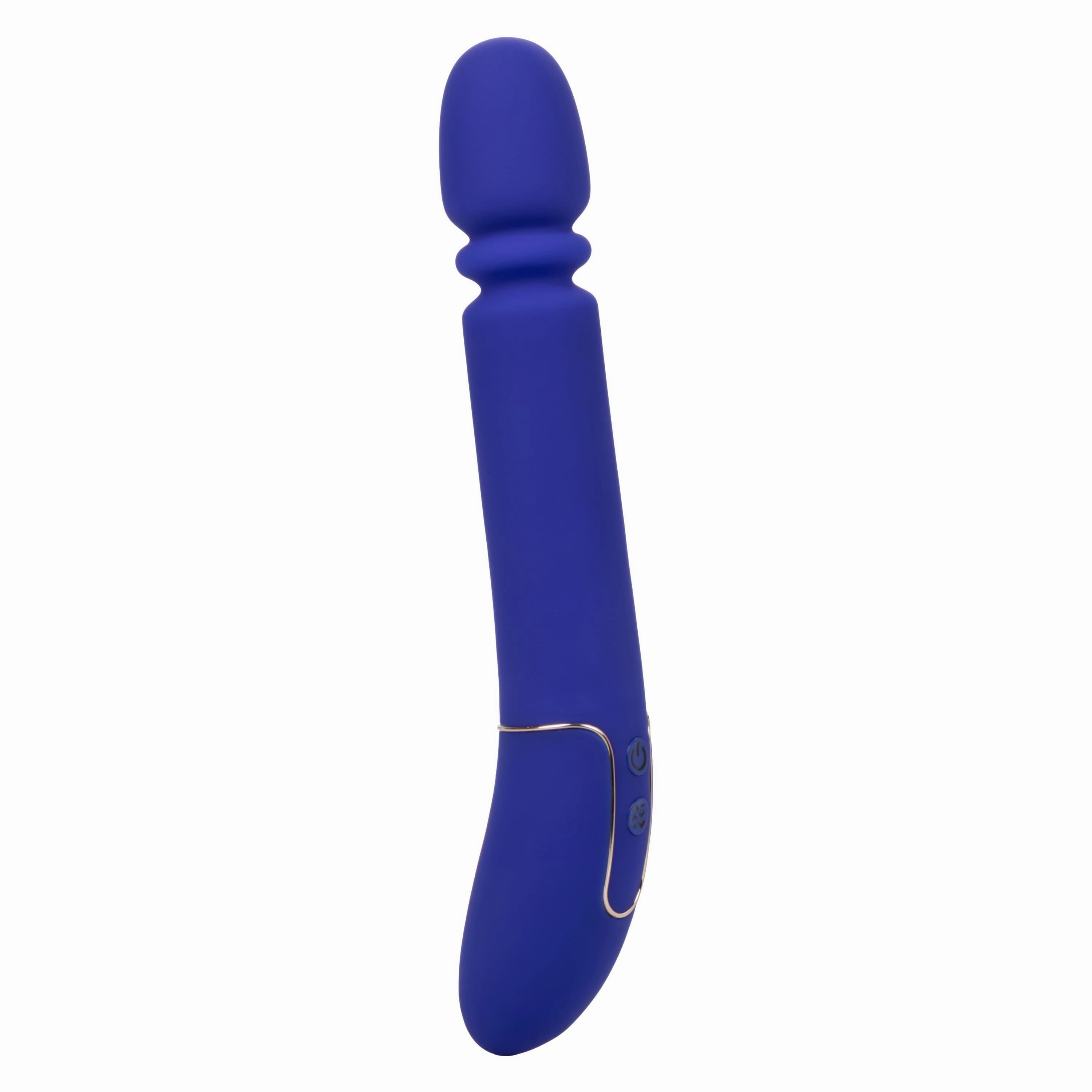 California Exotics - Shameless Slim Thumper Wand Massager (Blue)