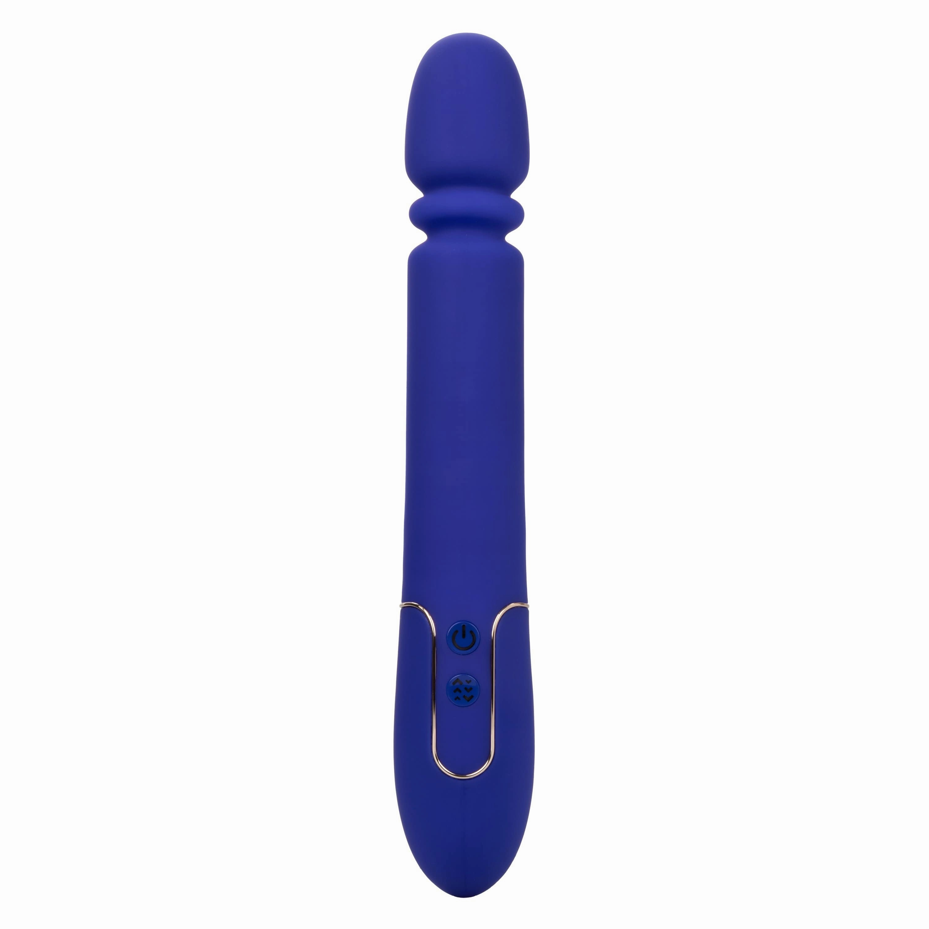 California Exotics - Shameless Slim Thumper Wand Massager (Blue)