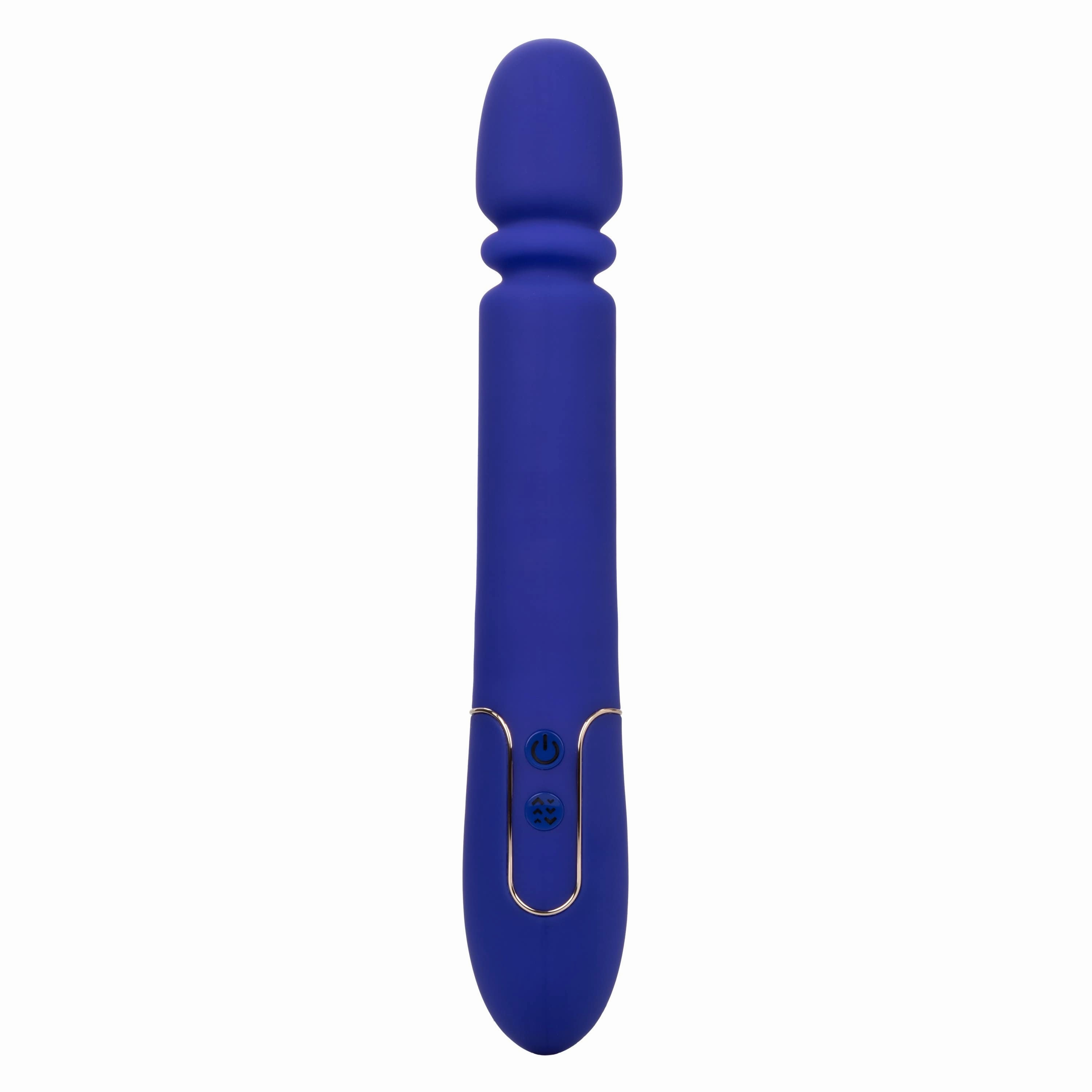 California Exotics - Shameless Slim Thumper Wand Massager (Blue)