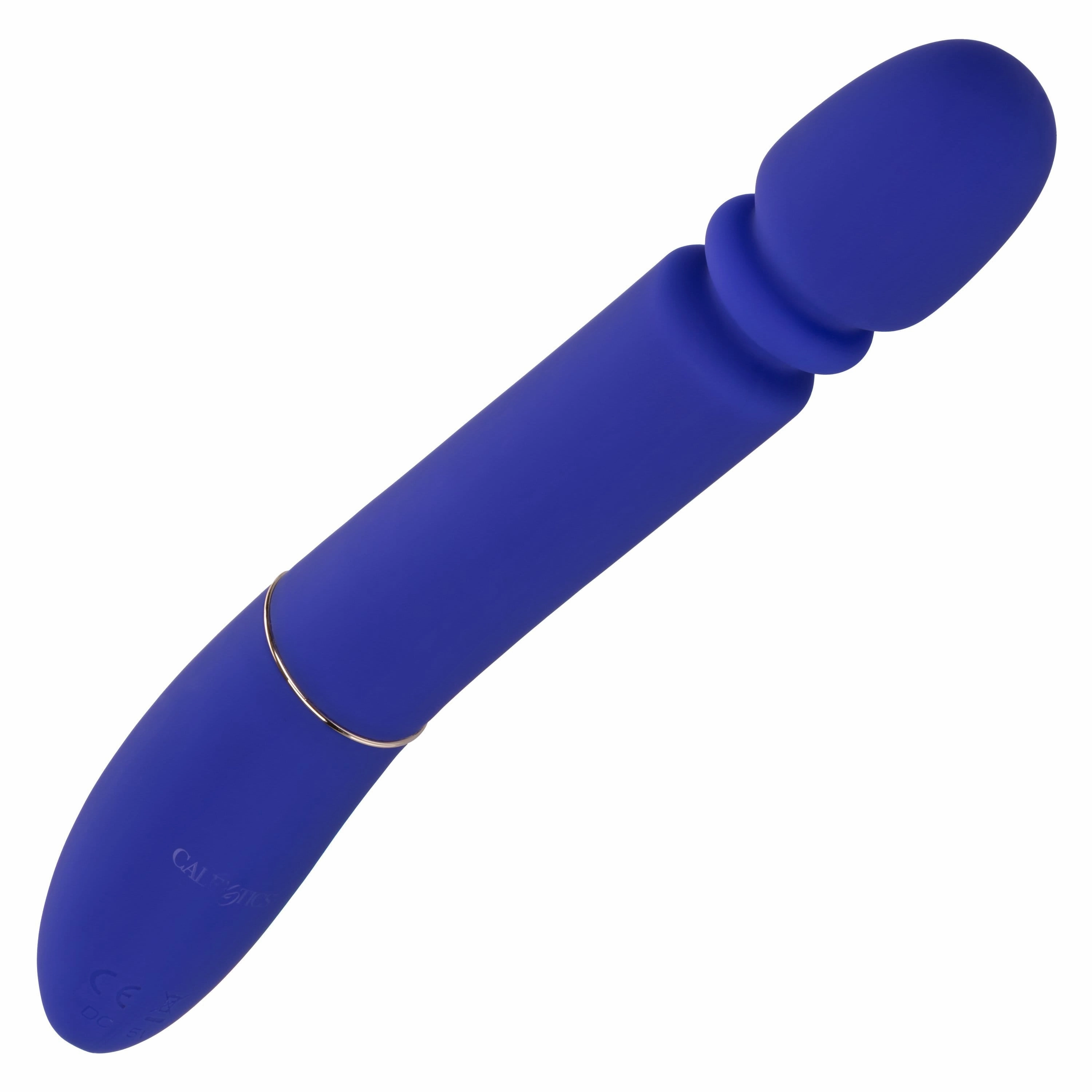 California Exotics - Shameless Slim Thumper Wand Massager (Blue)