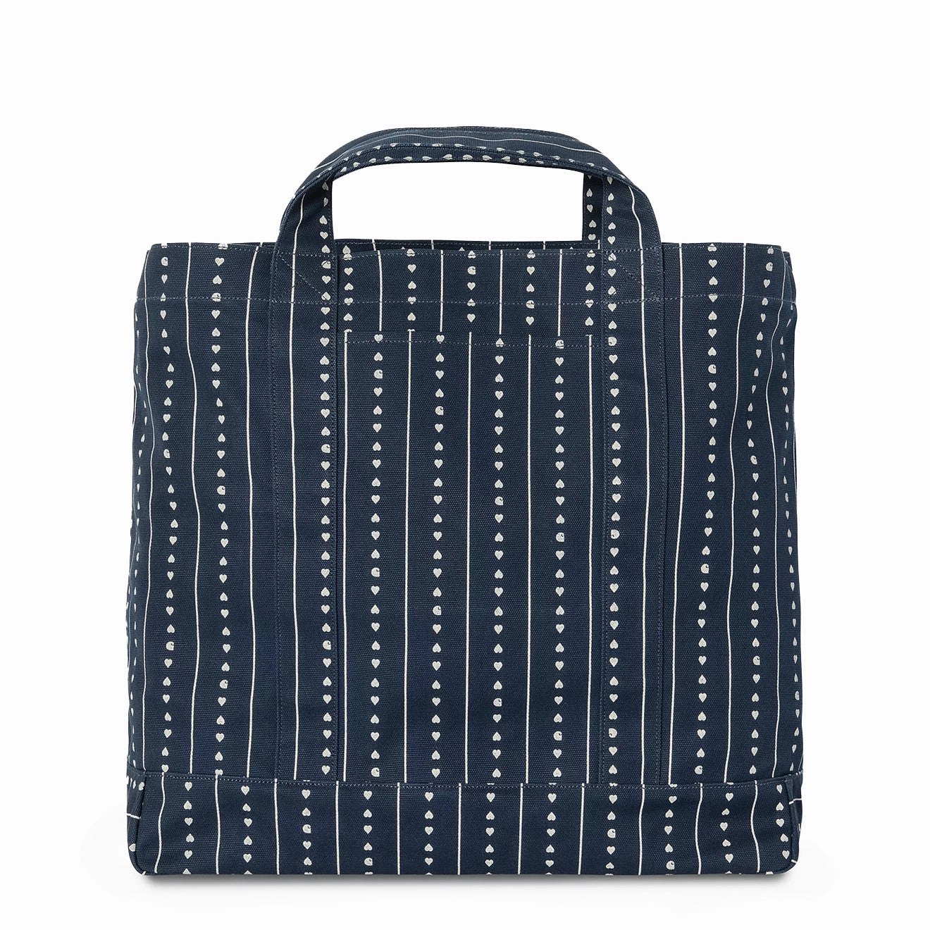 Carhartt WIP Drewe Tote Big Heart C Pinstripe / Ink / Natural
