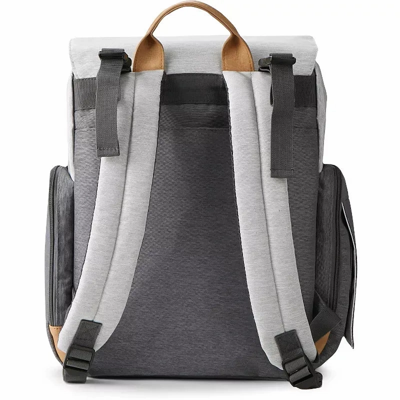 Cascade Back Pack Diaper Bag - Black/Gray (See Description)