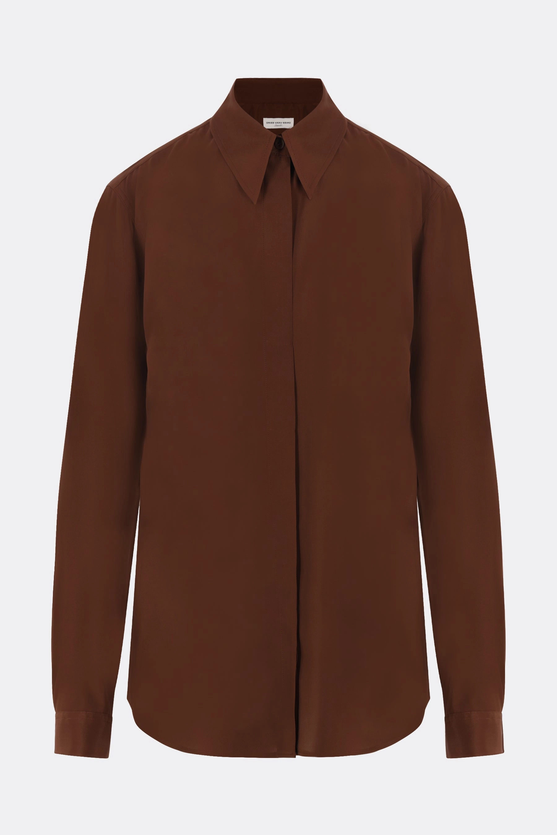 Chowy crêpe de chine shirt