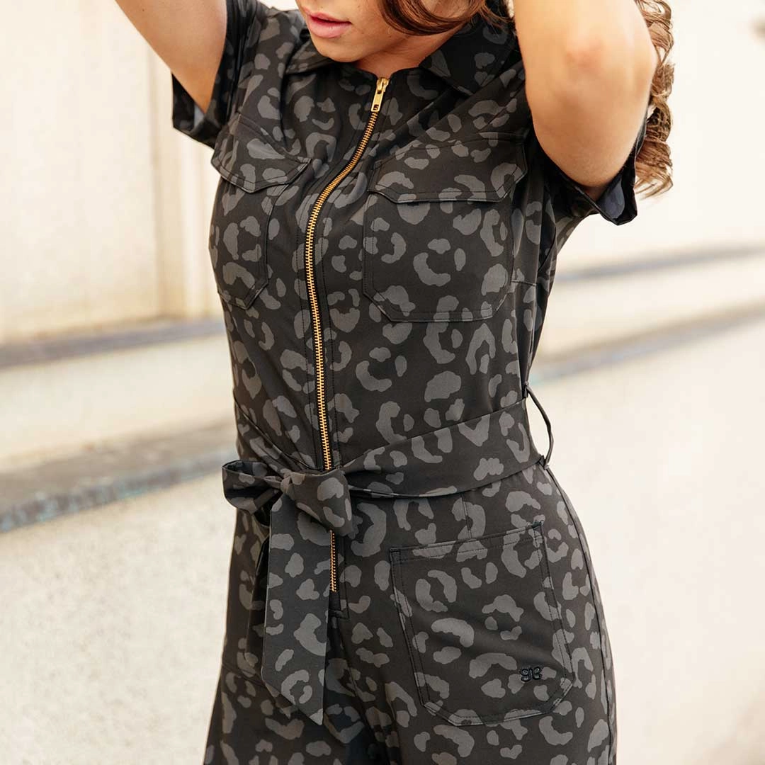 City Jumpsuit, Leopard